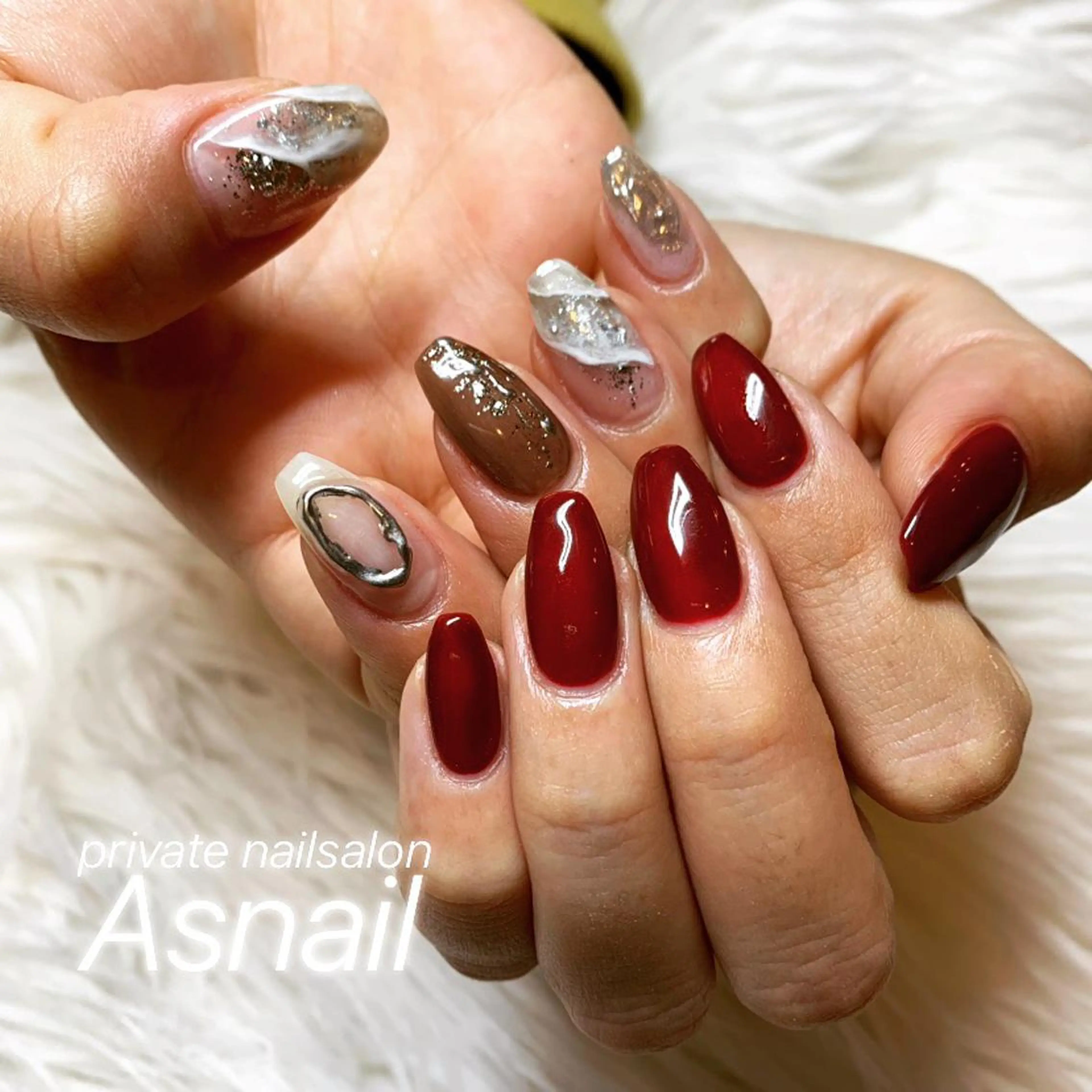 ネイル Asnail 石川頌子のネイルデザイン