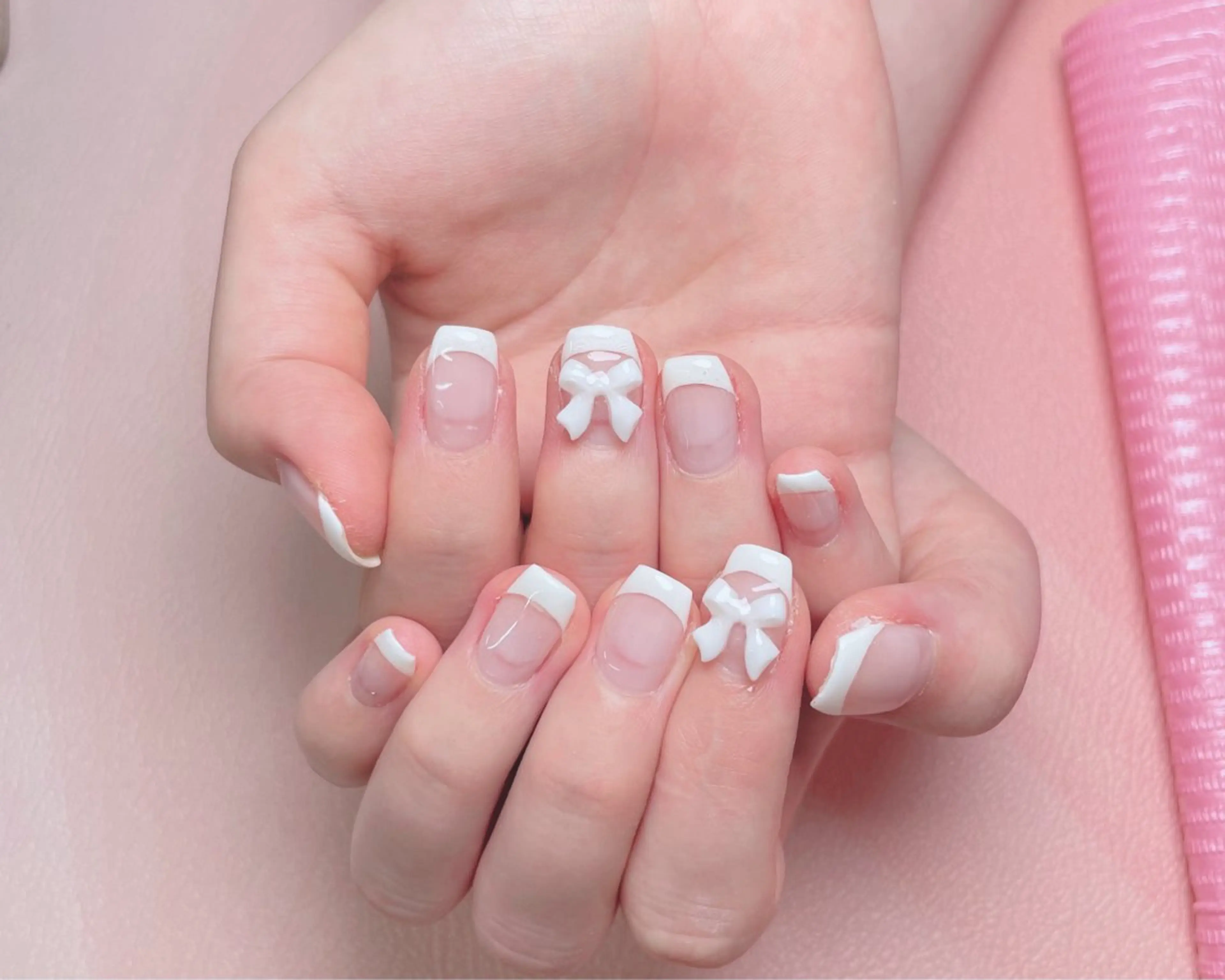 【人気】￥7980円#カラーフレンチ(ベースカラー追加無料)の写真