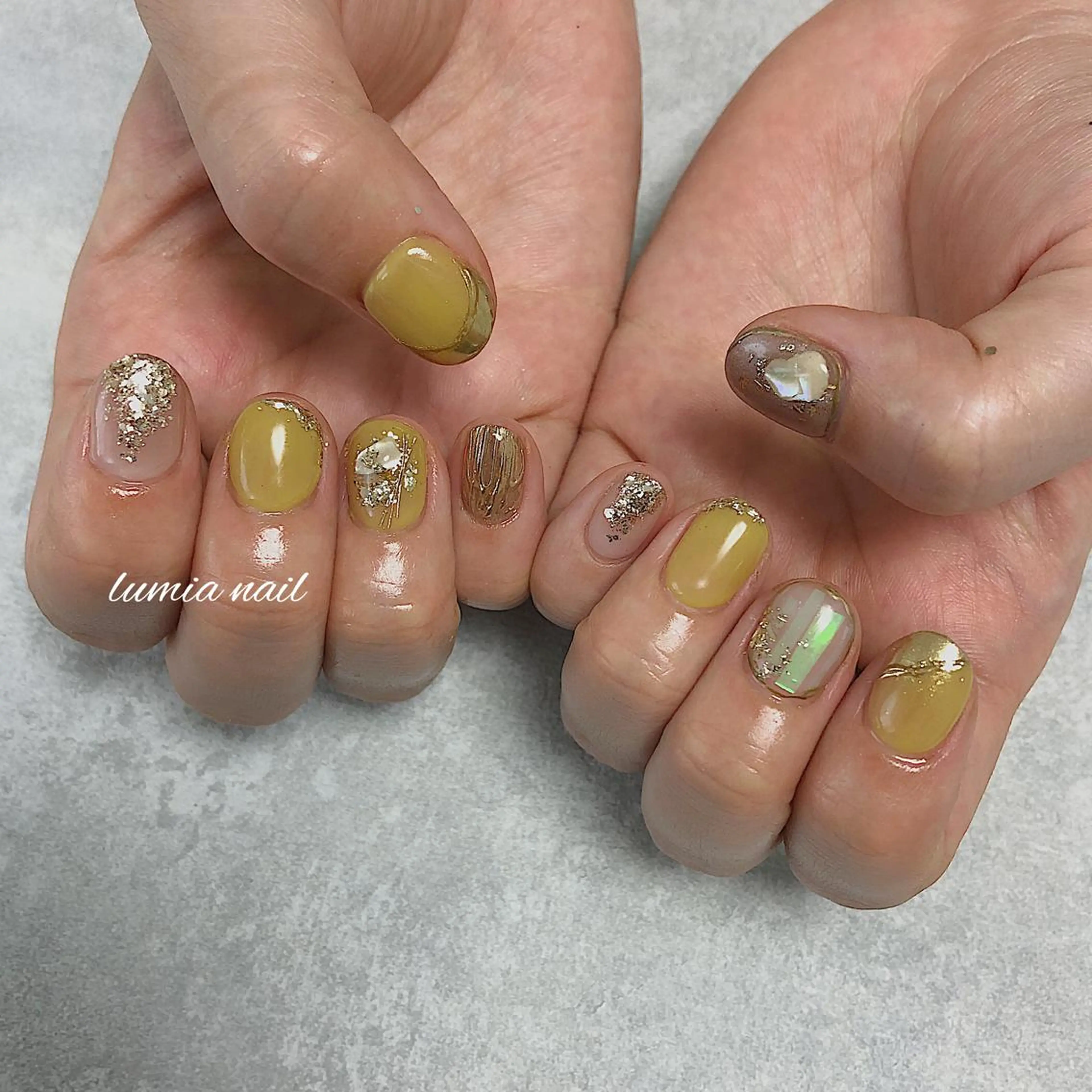 ネイル nail&eyelash Rine所属・Rine 放出 (リネ)のネイルデザイン