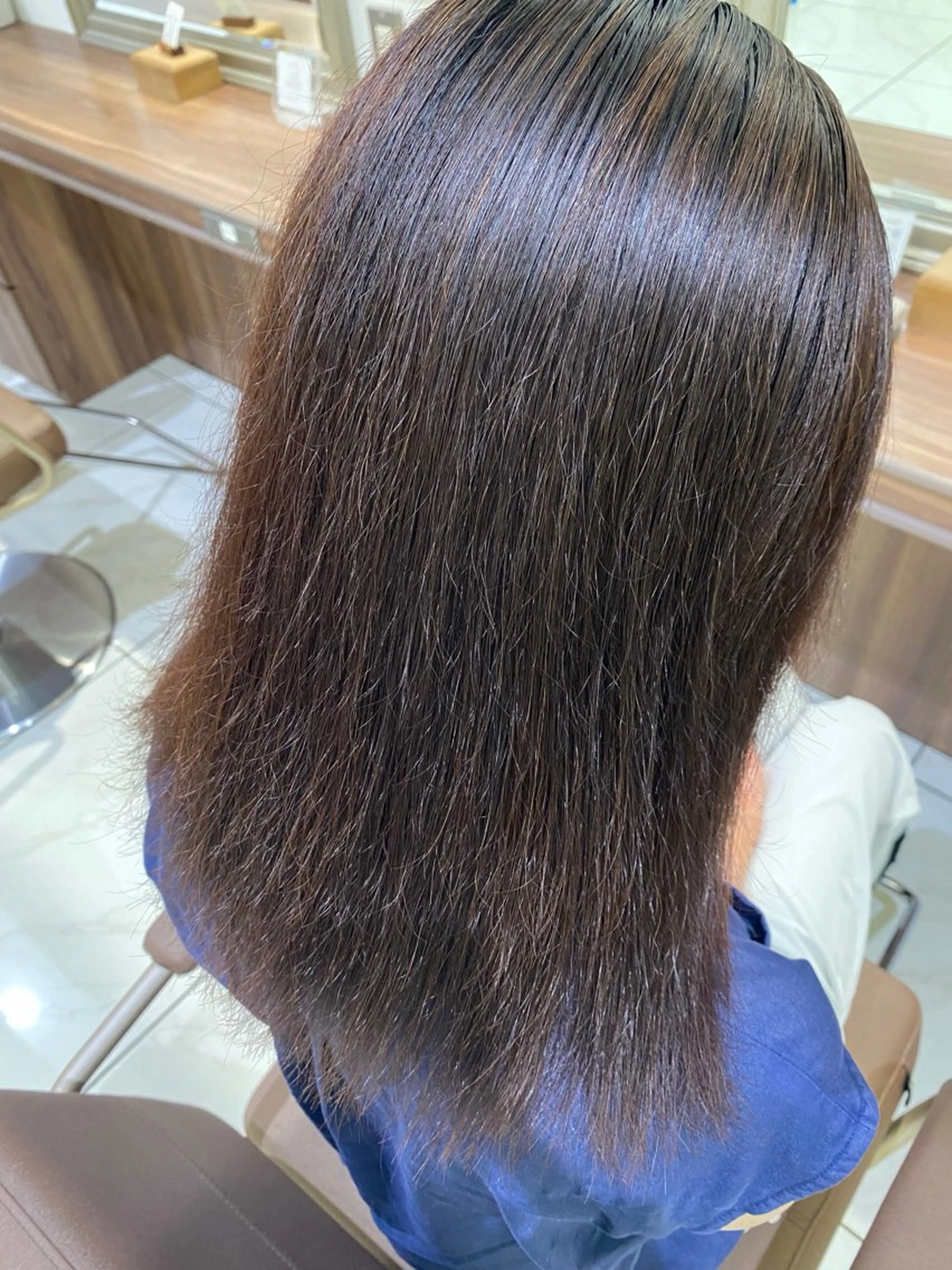 セミロング Ash桜新町 きあらのヘアスタイル