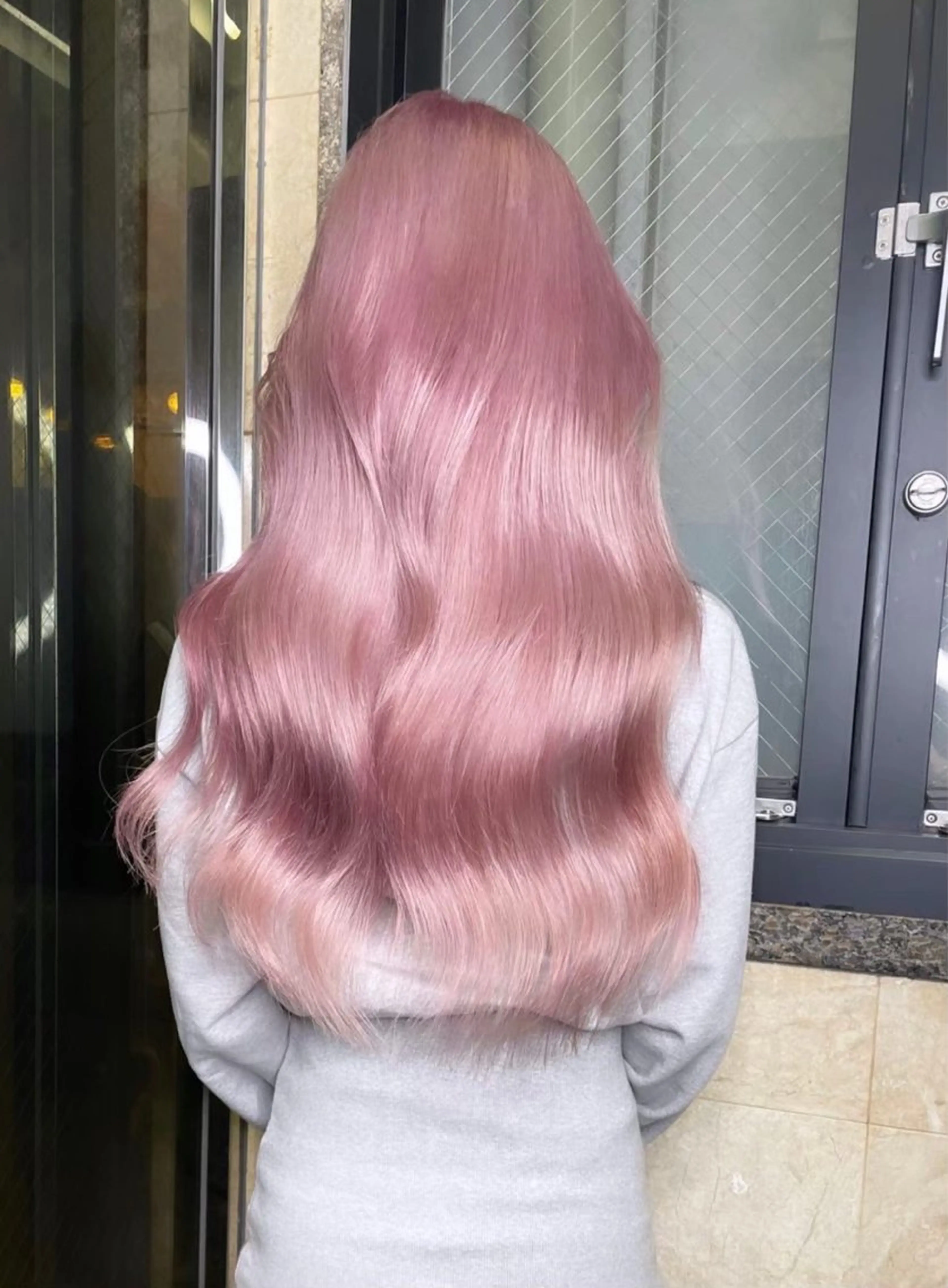 ロング カラー ヘアカラー トリートメント 🎨デザイン🥇 美髪・艶髪　日暮千敬のヘアスタイル