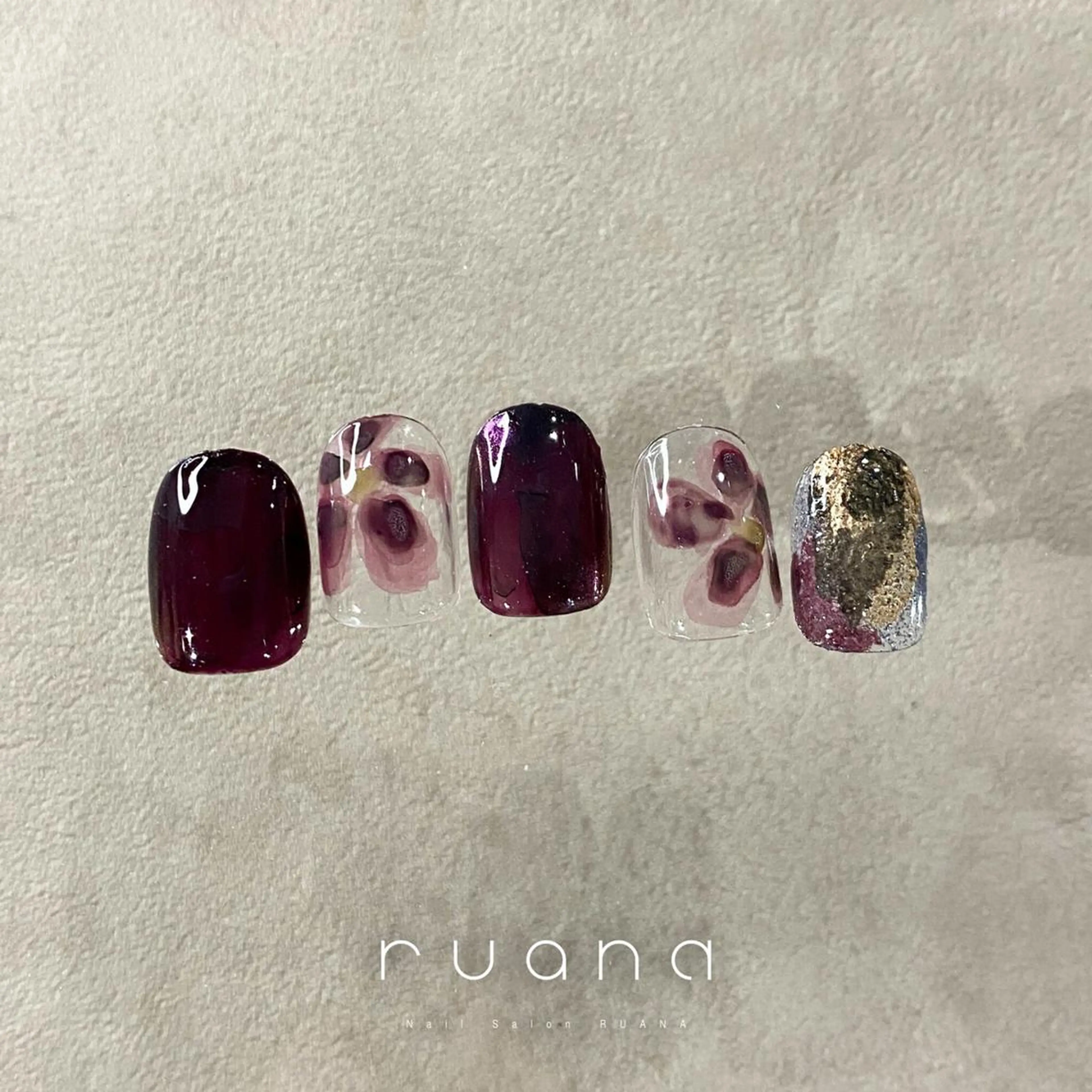 ネイル ハンドネイル 阿武 美海のネイルデザイン