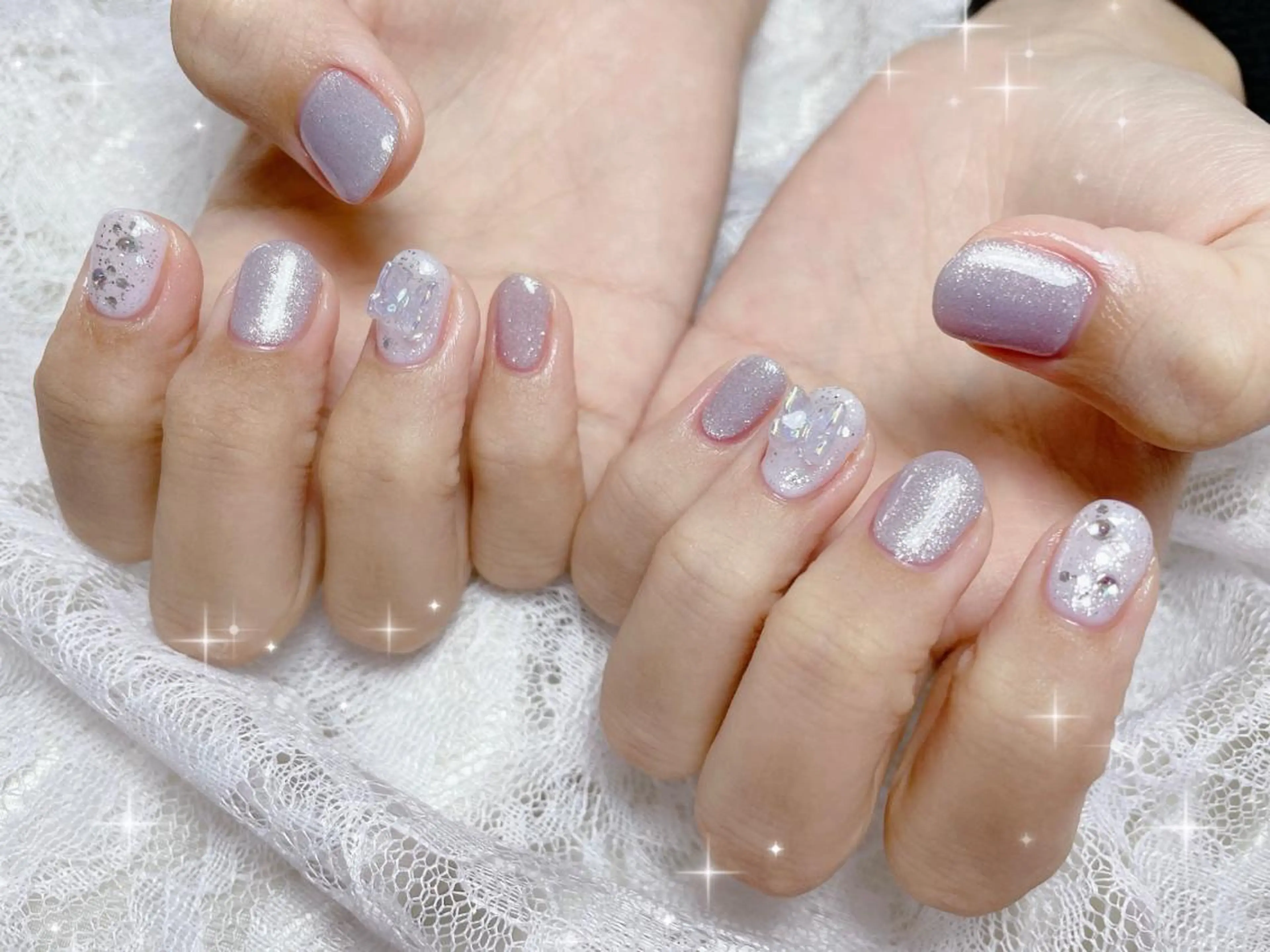 ネイル ハンドネイル FLARE NAIL フレアネイルのネイルデザイン