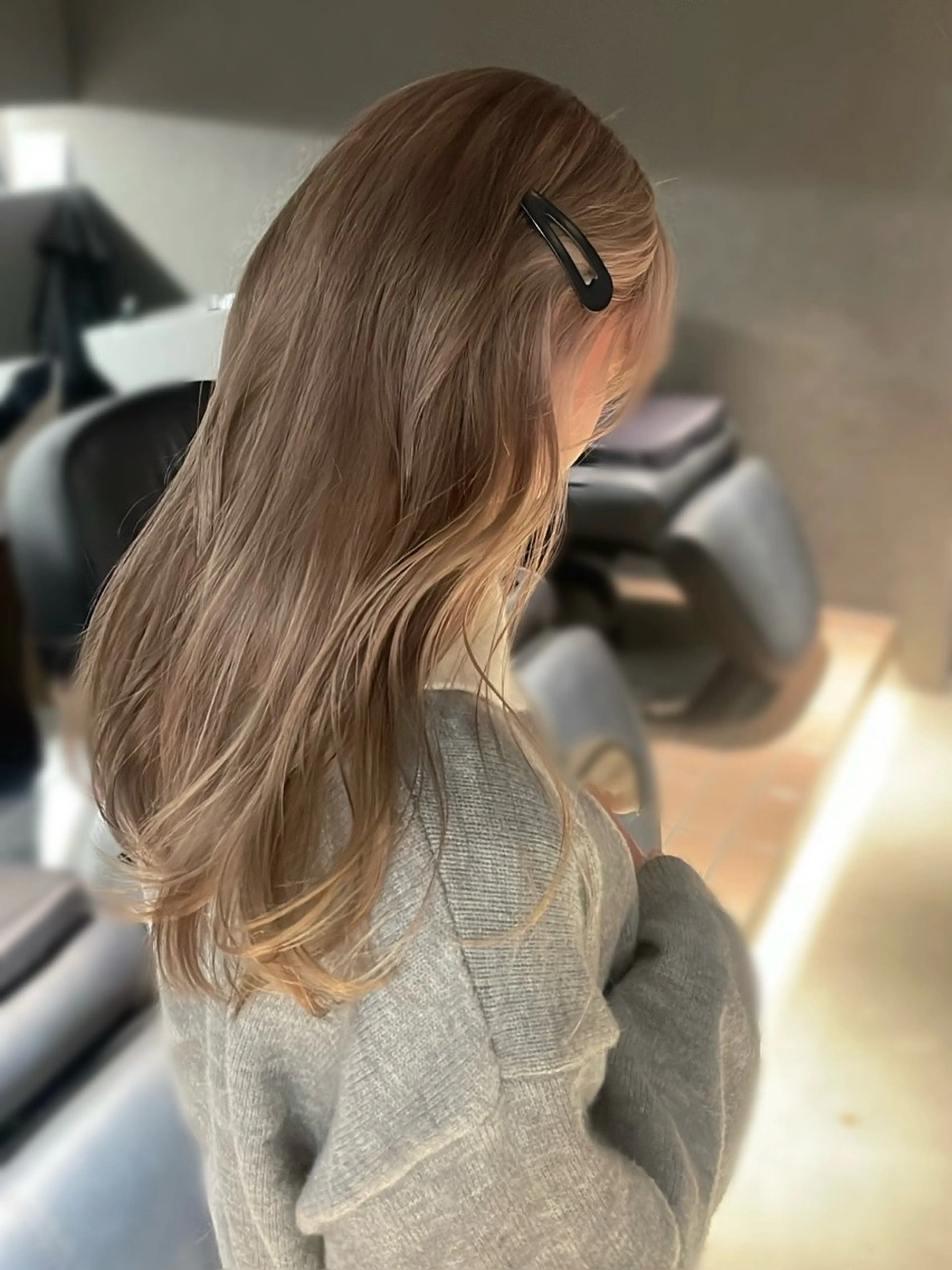 ロング カラー ベージュカラー ブリーチ ブラウンカラー ミルクティーベージュ 名古屋栄♡PELE/ ブリーチ/ハイトーンのヘアスタイル