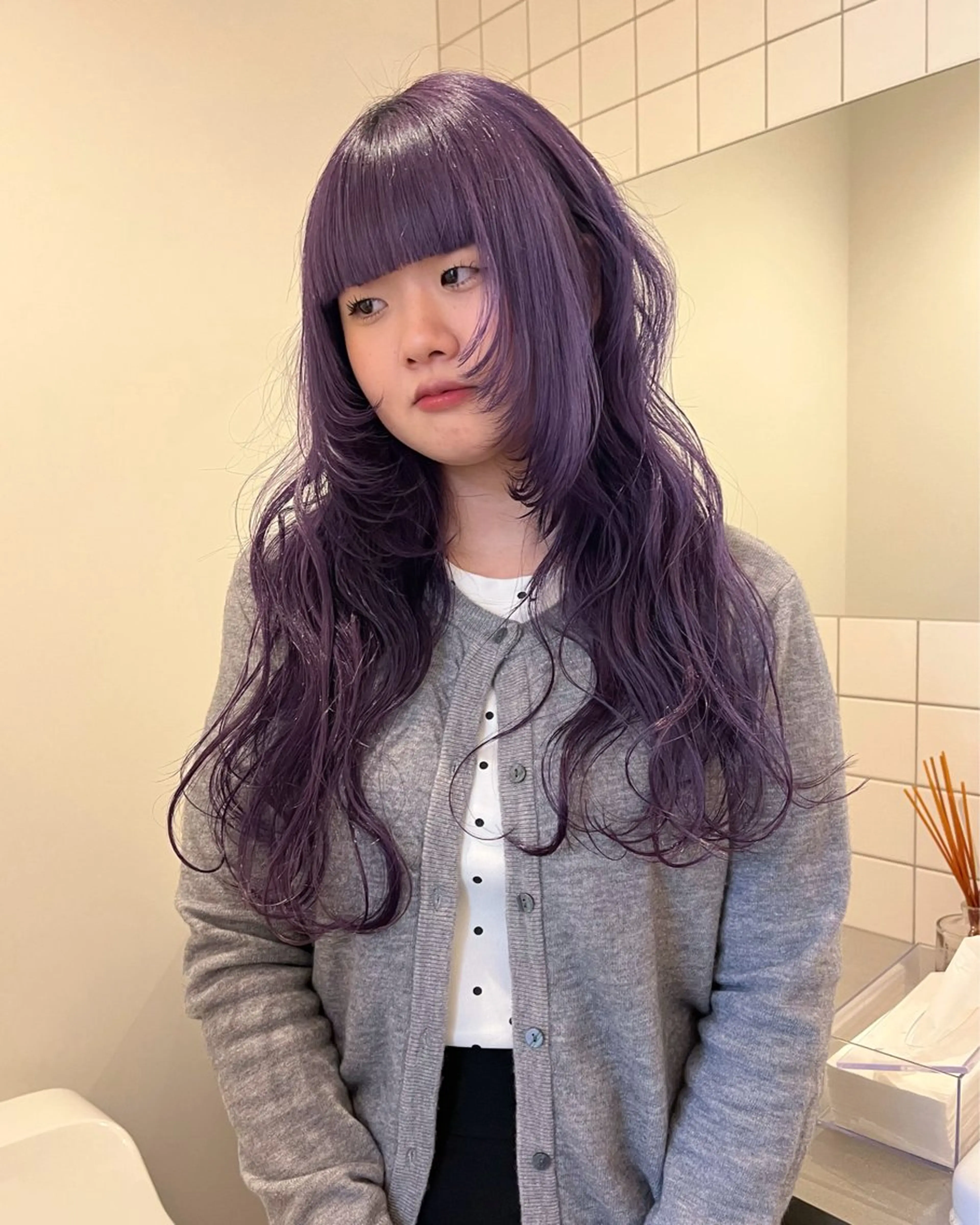 《ミニモ学割》U24 カット+ケアブリーチカラーの写真