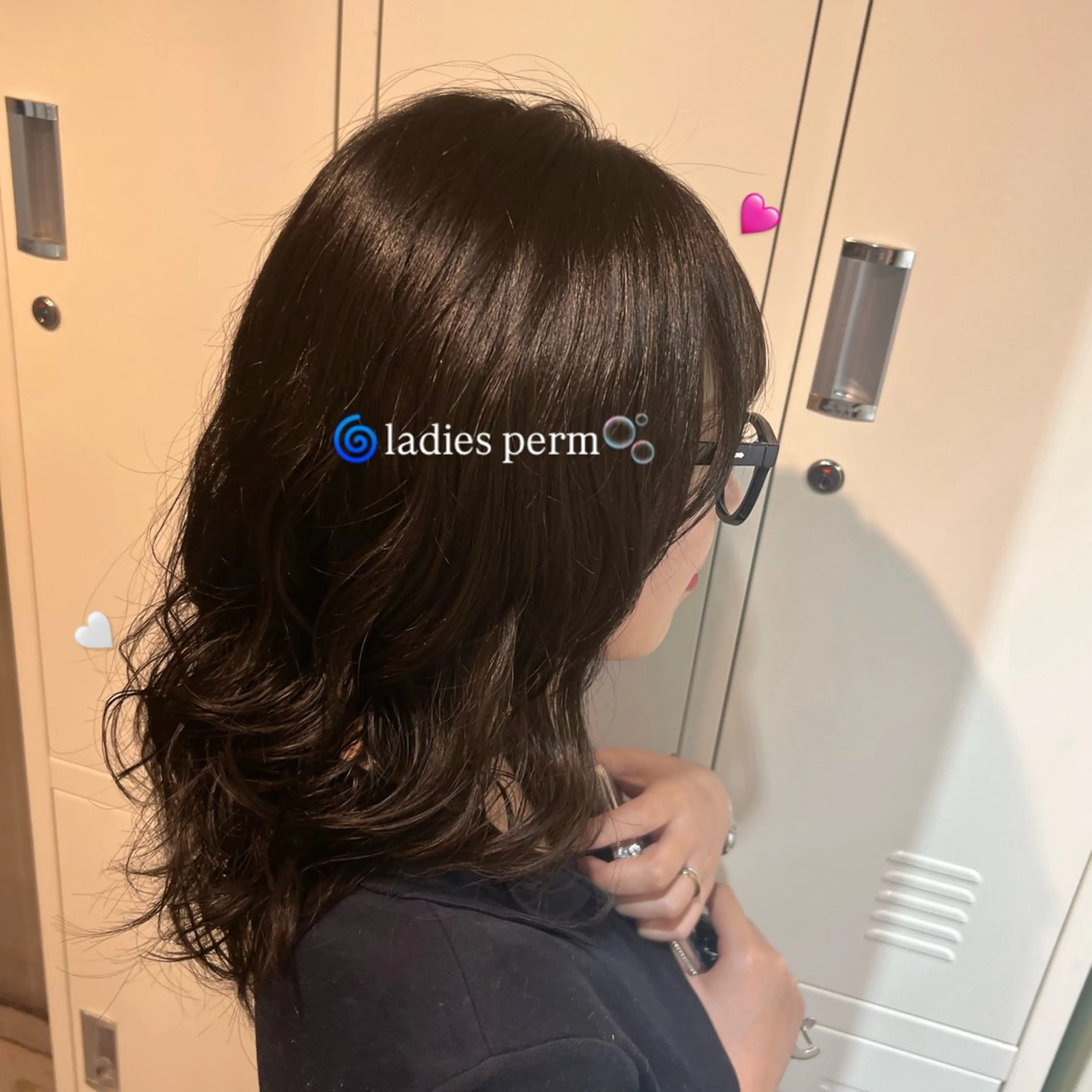 ロング パーマ FOF所属・無料カットモデル 募集中AKARIのヘアスタイル