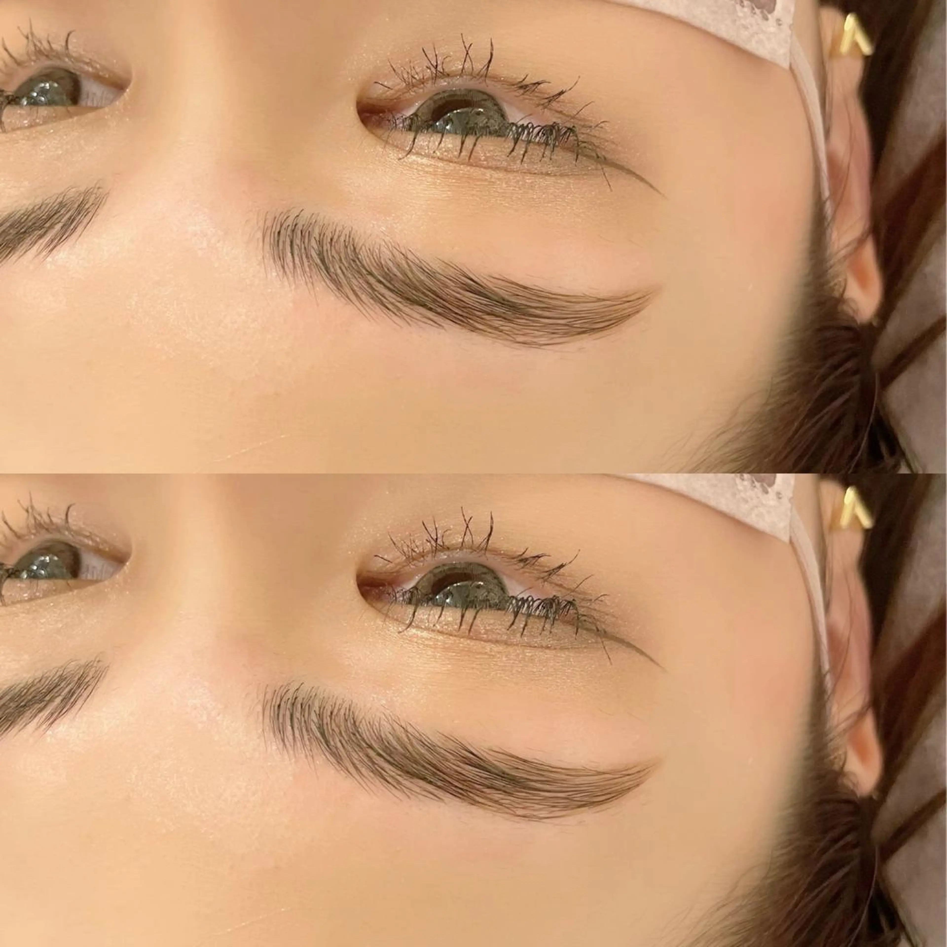 アイブロウ ハリウッドブロウリフト ワックス脱毛 眉カット その他(アイブロウ) osaki .のマツエク・マツパデザイン