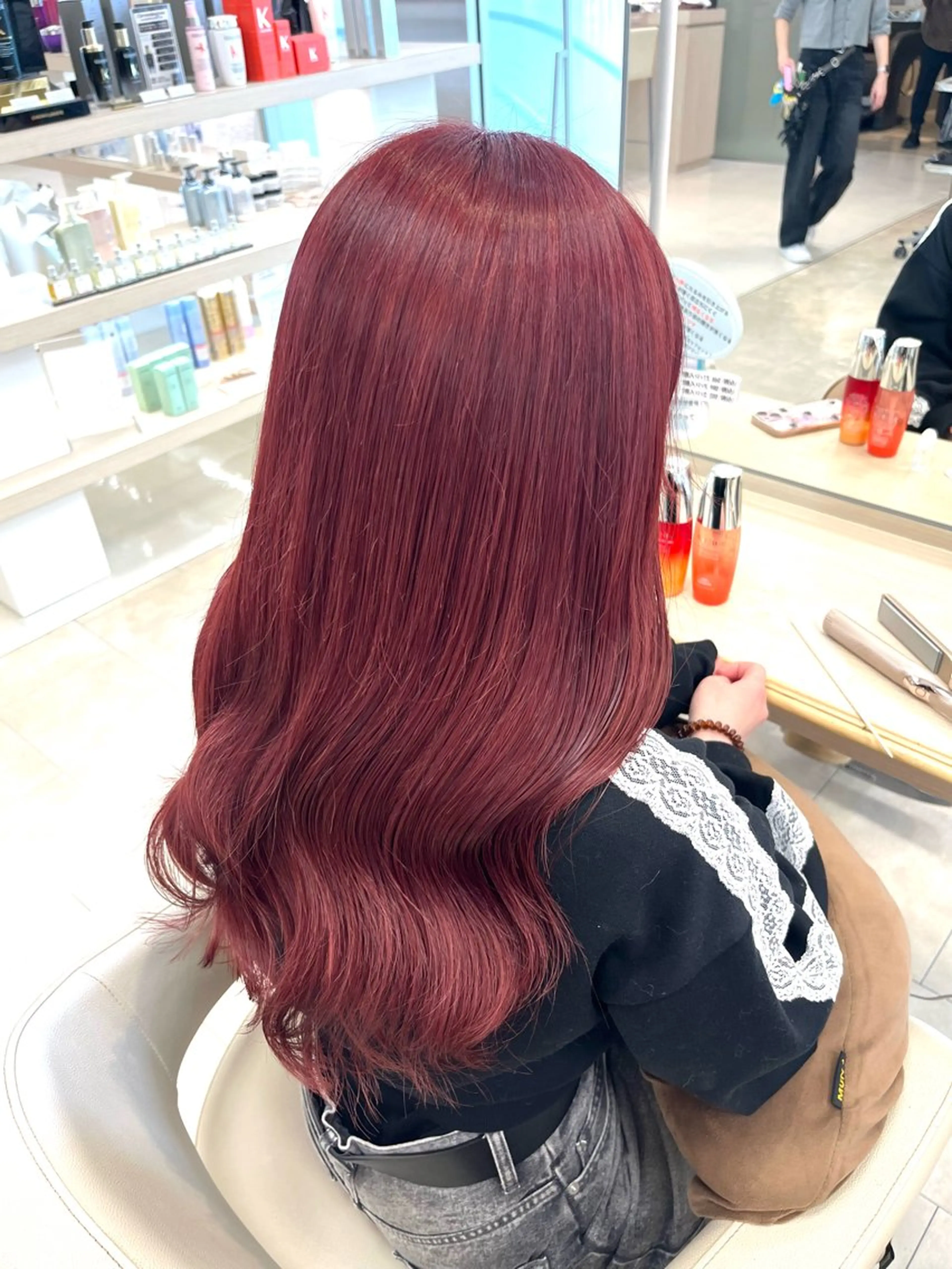 ロング カラー カット ヘアカラー トリートメント 暖色専門美容師🎀 お客様満足度◎のヘアスタイル