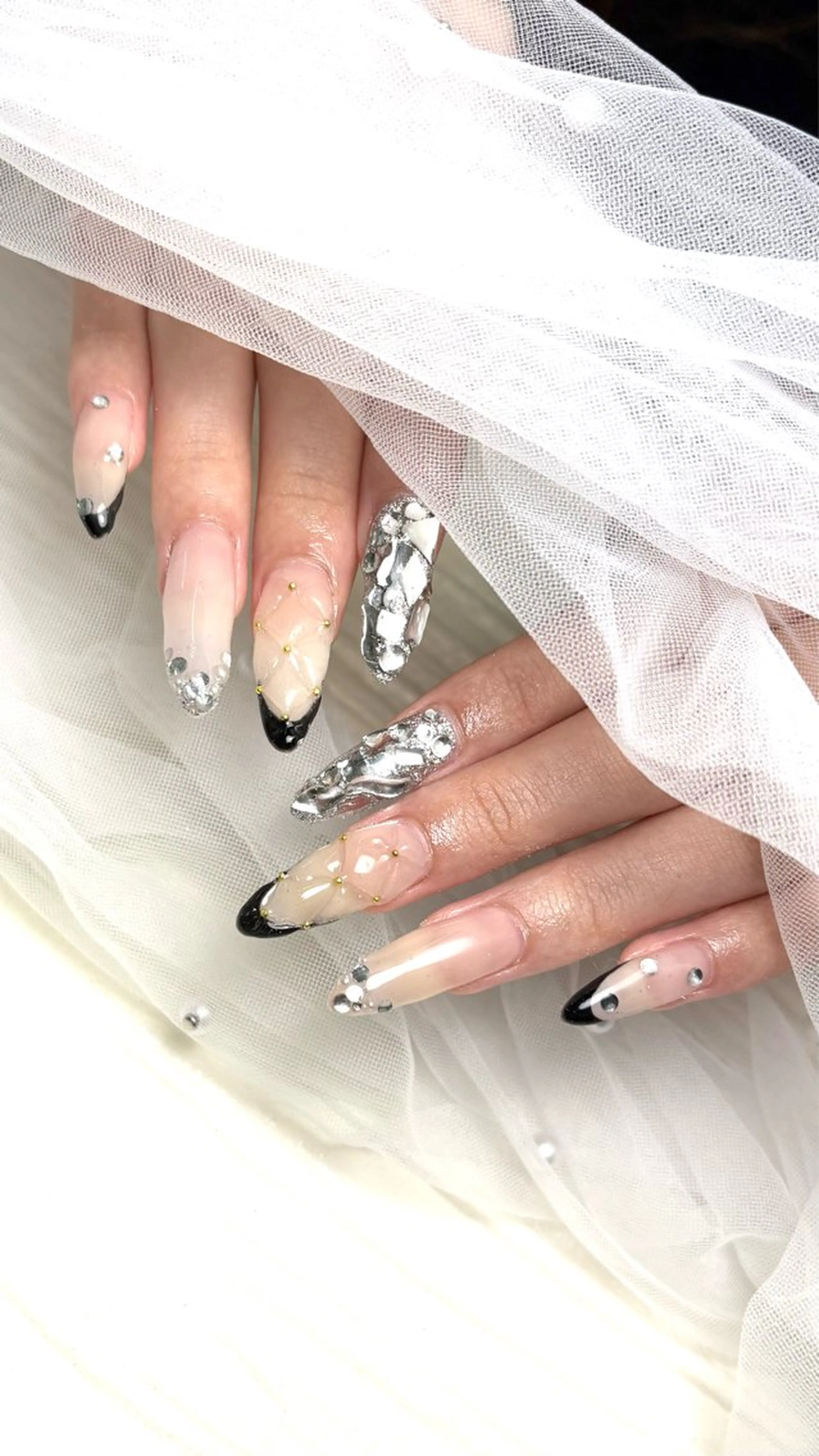 チップ長さだし10本＋90分パーツ付け放題の写真