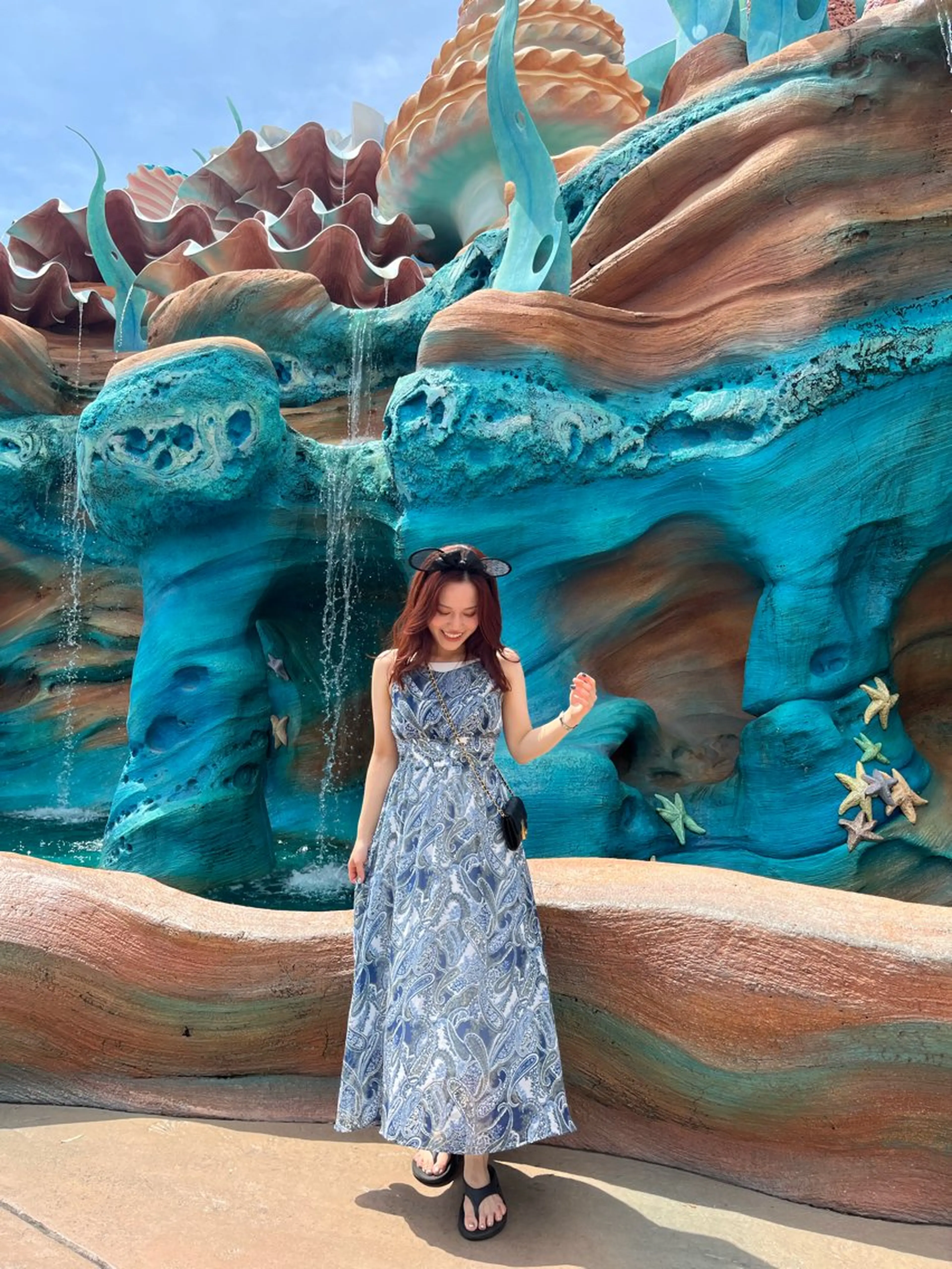 ロング カラー 佐藤 永夏のヘアスタイル