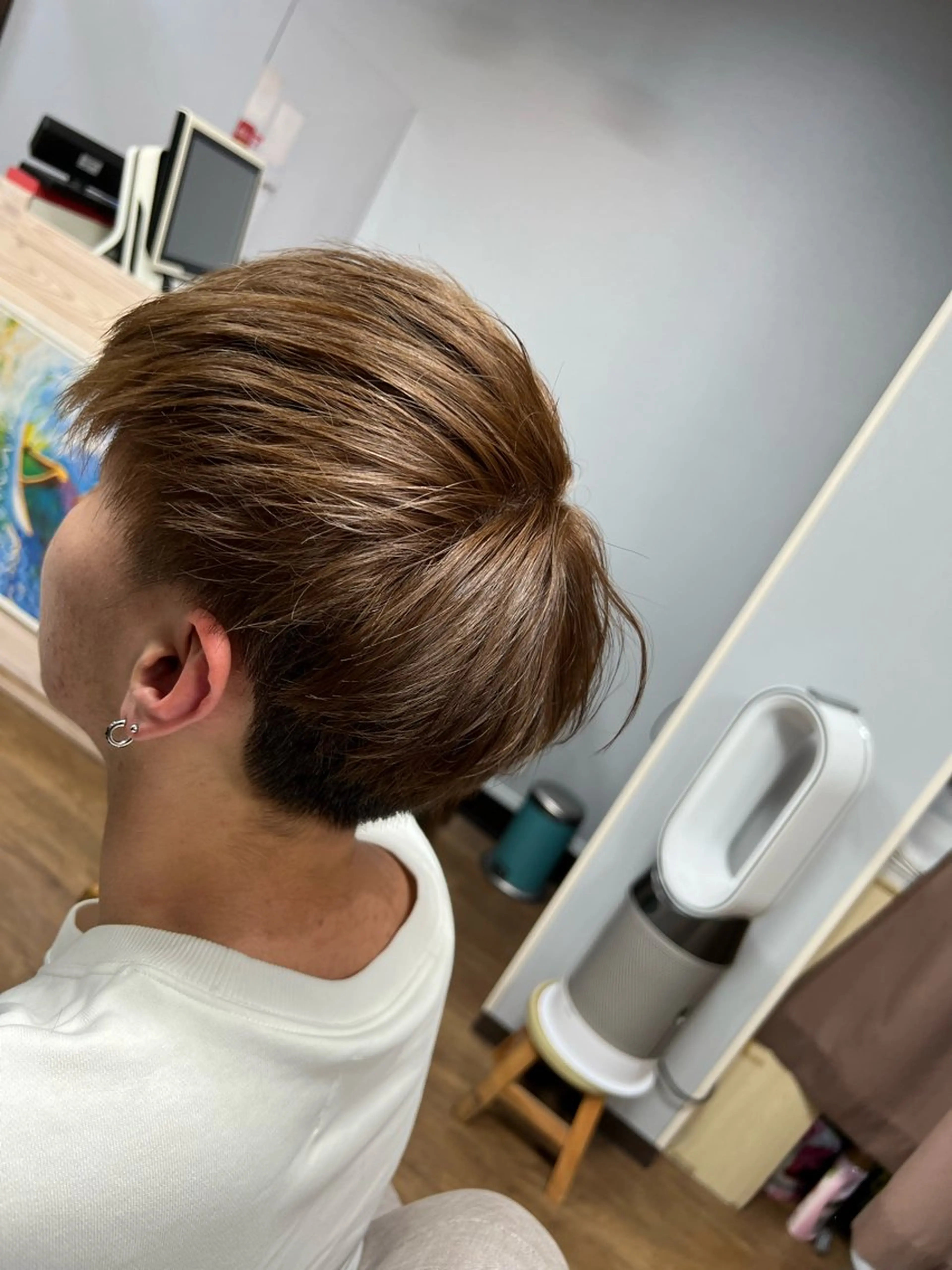 メンズカットの写真