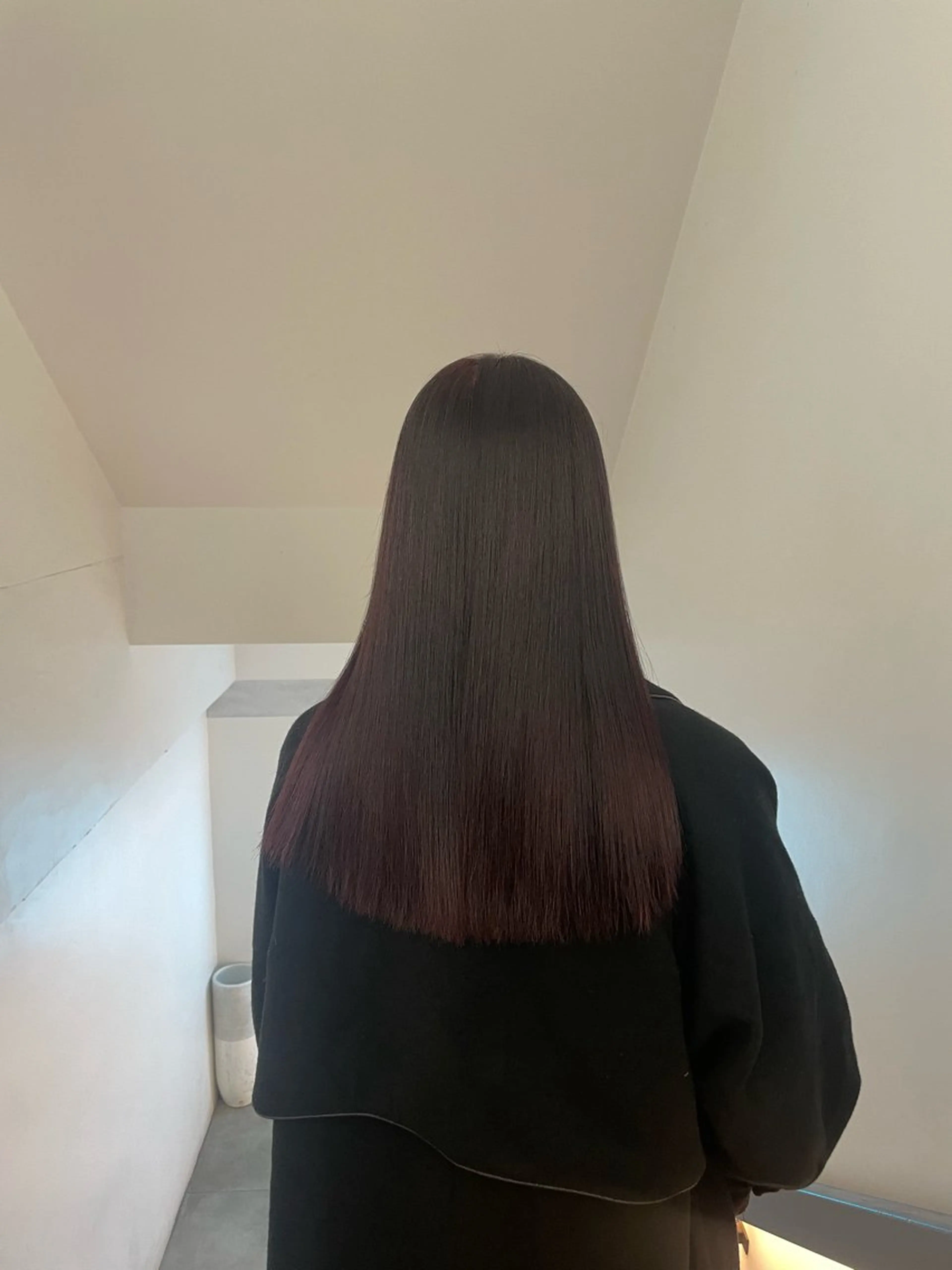 ミディアム カラー ヘアカラー 🌟暖色系ハイトーン 🌟AIのヘアスタイル