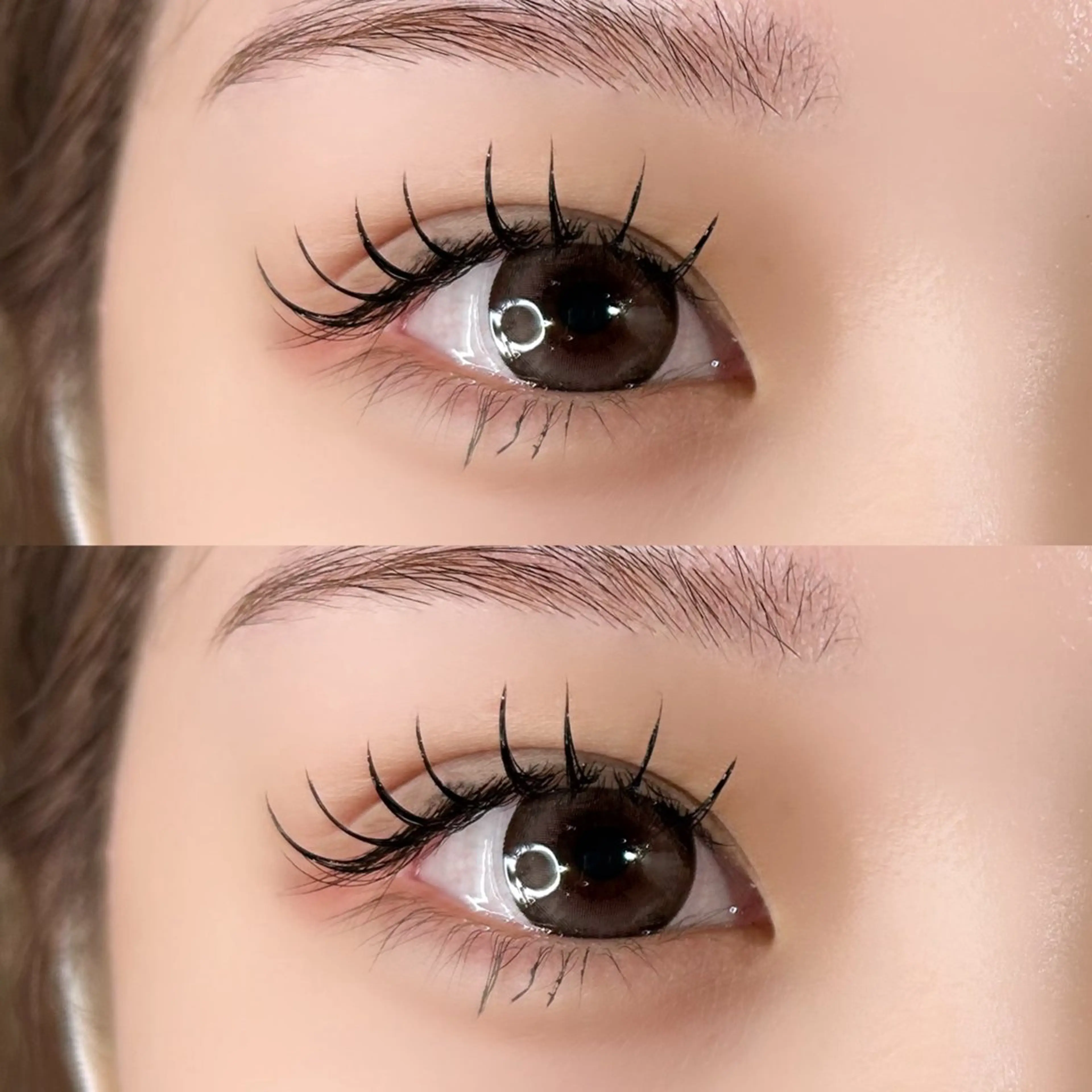 【ナチュラルに盛れる🫧】オフ込み🧡フラットラッシュ80​〜​100本🧡コーティング付¥5700の写真