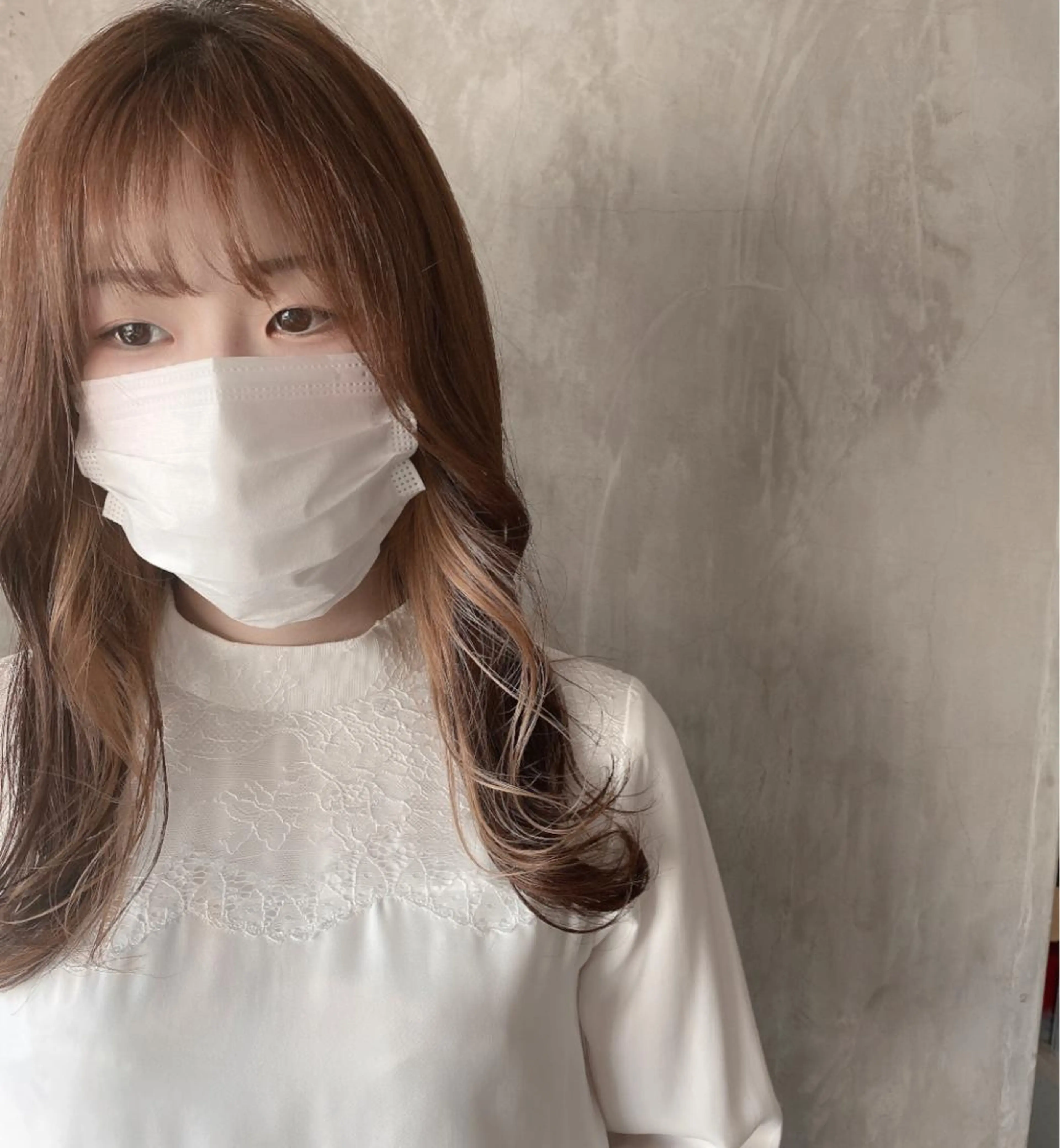 セミロング カラー ヘアアレンジ stylist/蛯谷 珠里のヘアスタイル