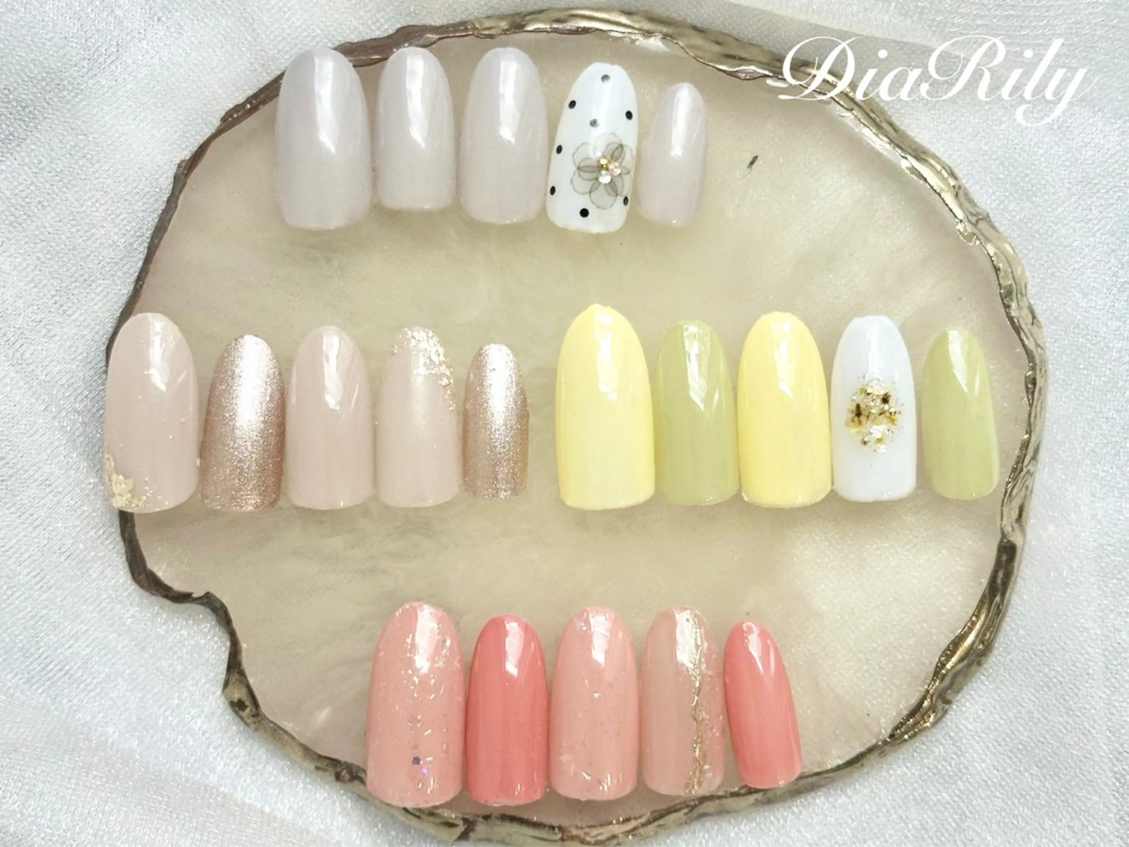 ネイル ハンドネイル ハンドケア DiaRily所属・diarily はるひのネイルデザイン