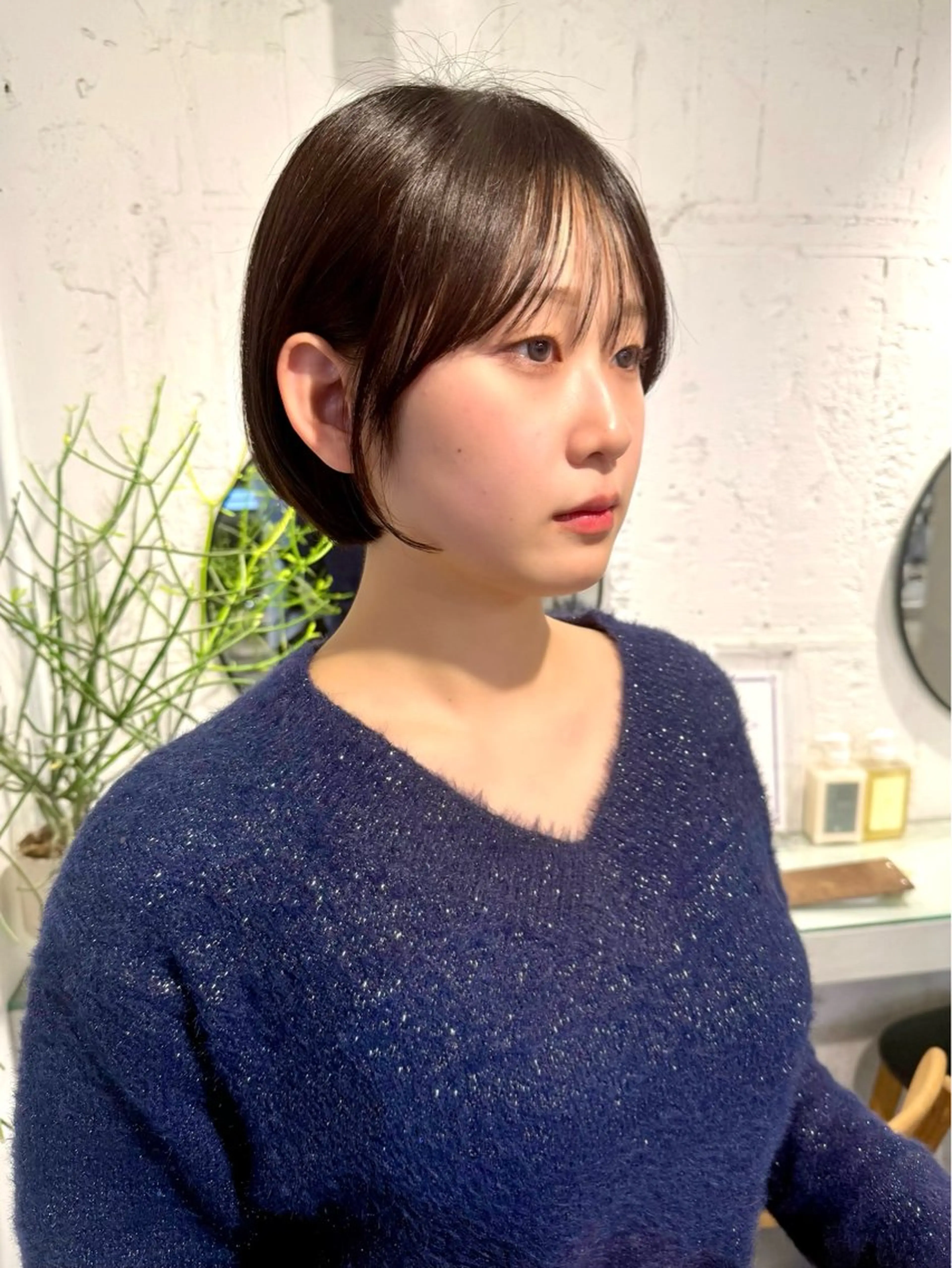 ショート カット ヘアカラー 骨格診断で絶対可愛い ✨丸みショート✨凌弥のヘアスタイル