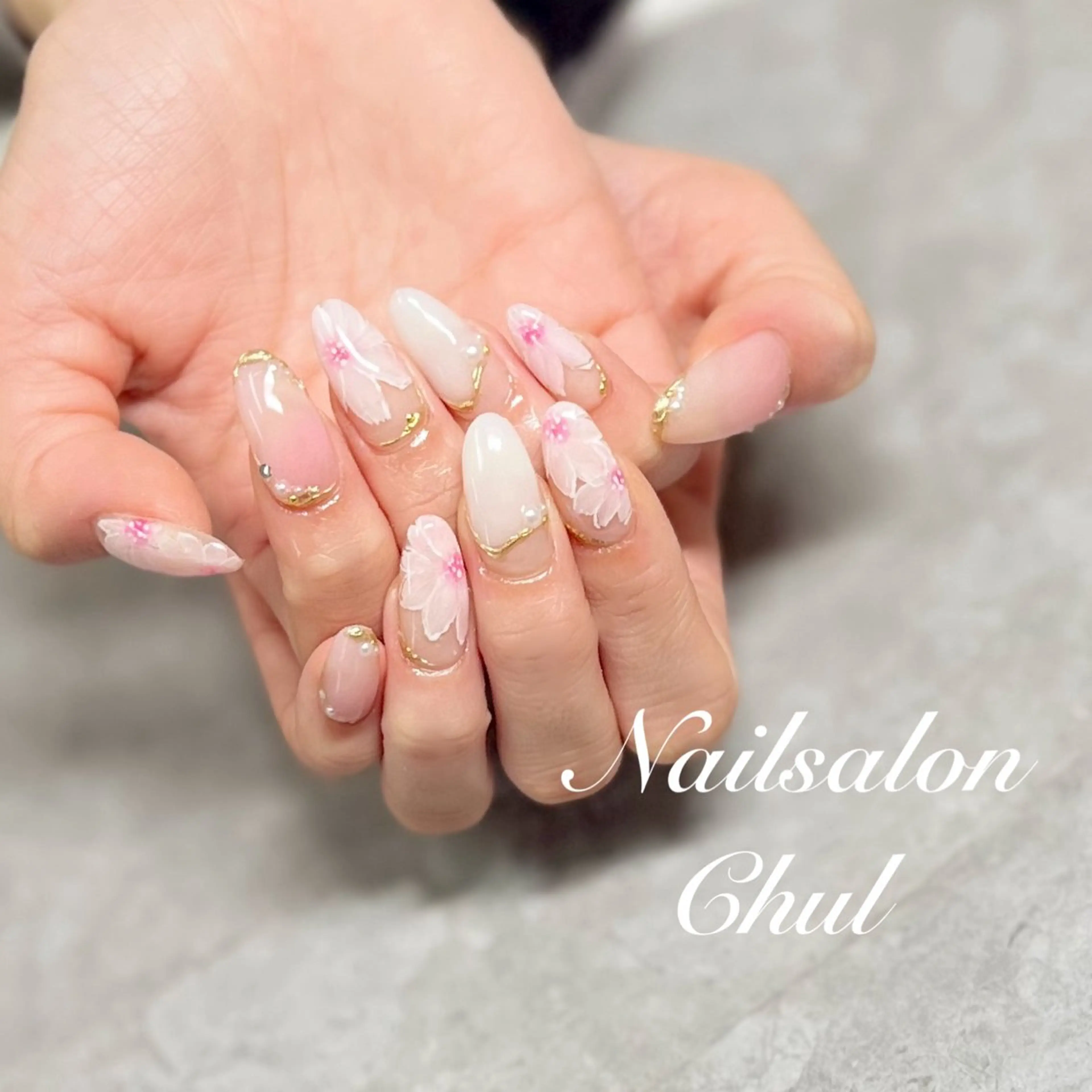 ネイル ハンドネイル ネイルサロン チュルのネイルデザイン