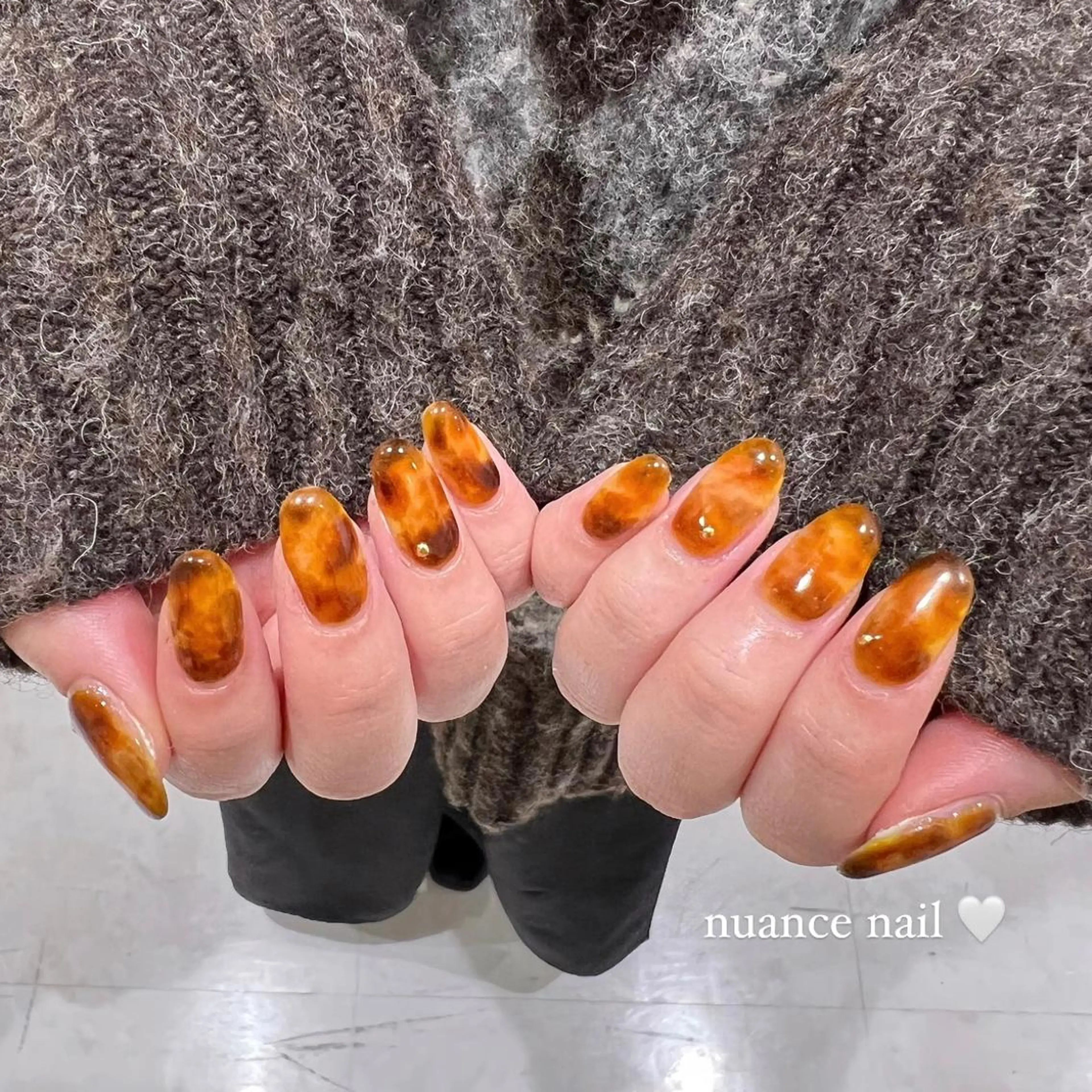 ネイル ニュアンスネイル PLATINUM   DOLL【プラチナムドール】所属・ひろこ eyelist🎀のマツエク・マツパデザイン