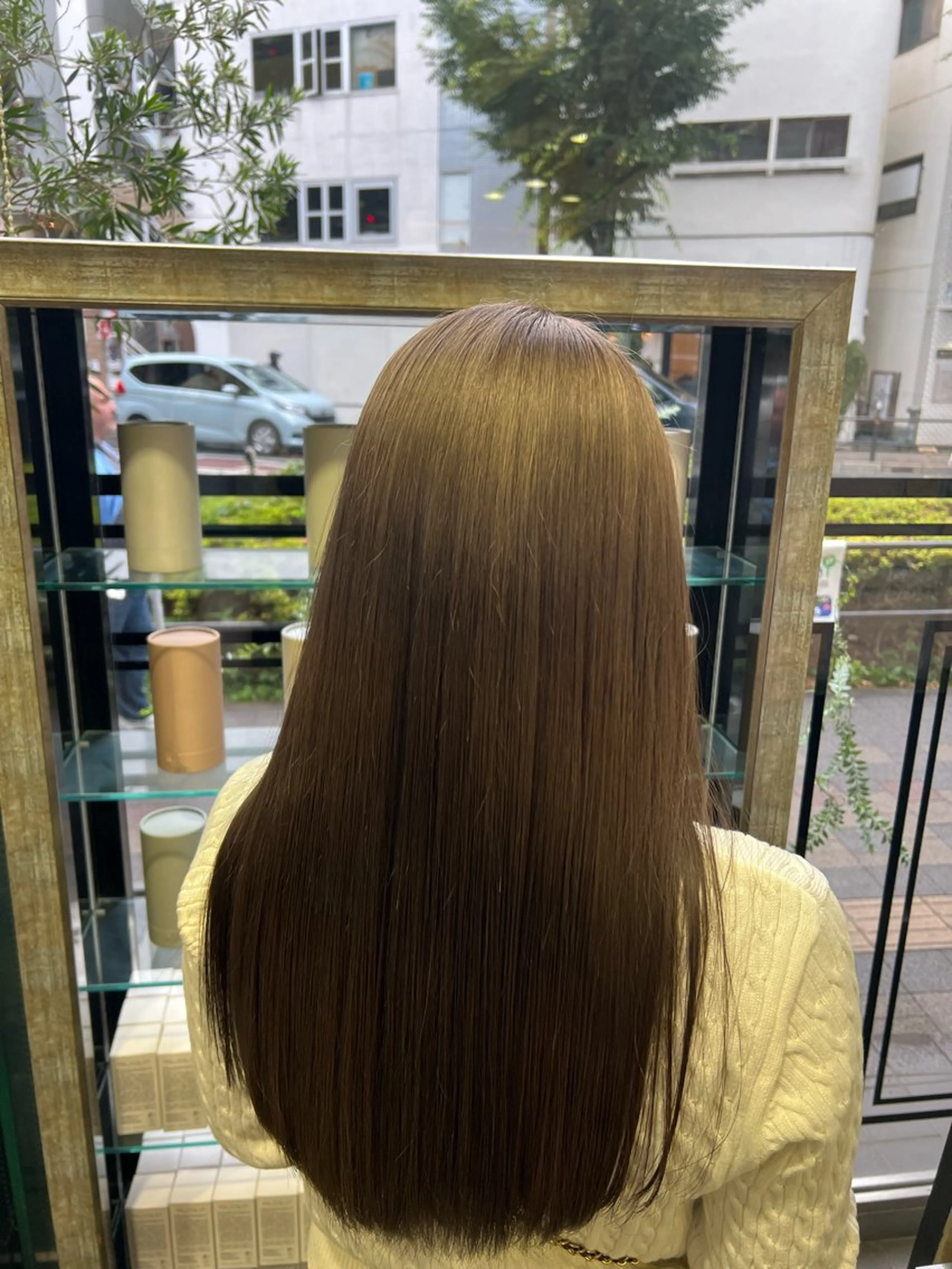 カラー ヘアカラー 艶カラー/eye 🫧ྀི/栞のヘアスタイル