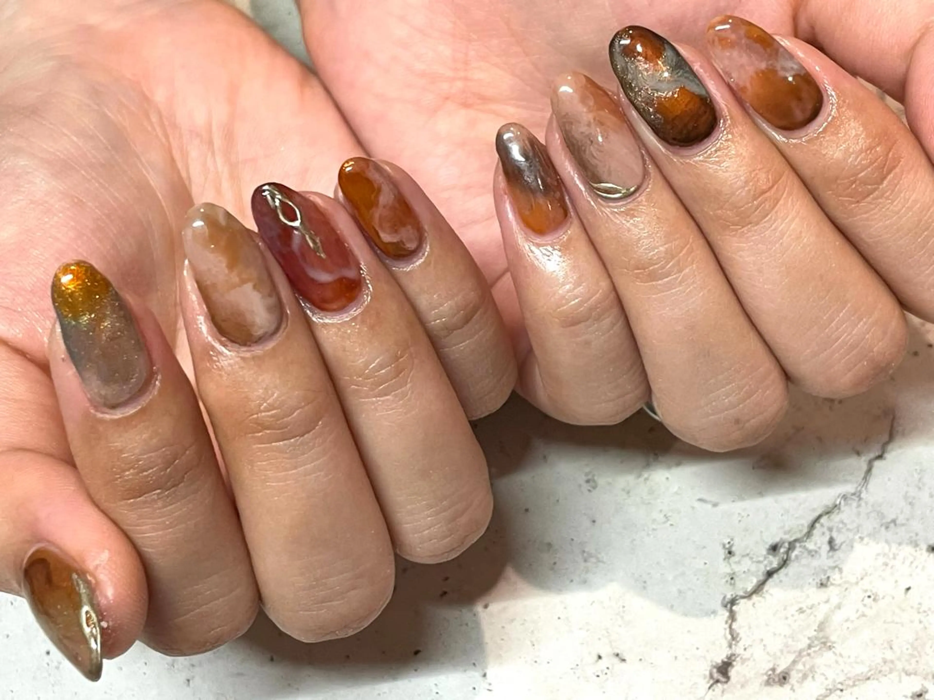 ネイル ハンドネイル nail salon Lumiereのネイルデザイン