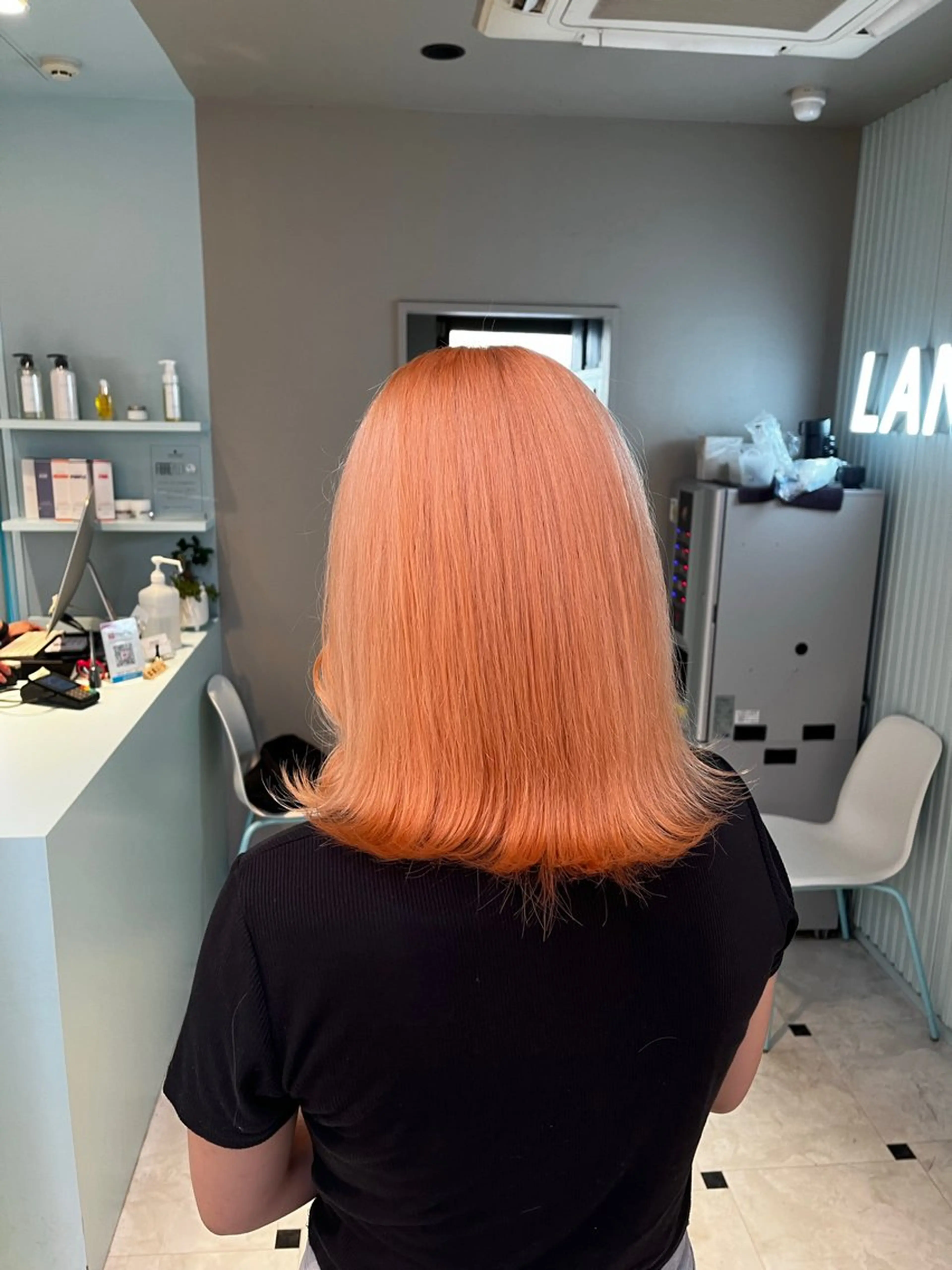 ミディアム カラー ヘアカラー トリートメント ブリーチカラー 🩵MIZUKIのヘアスタイル