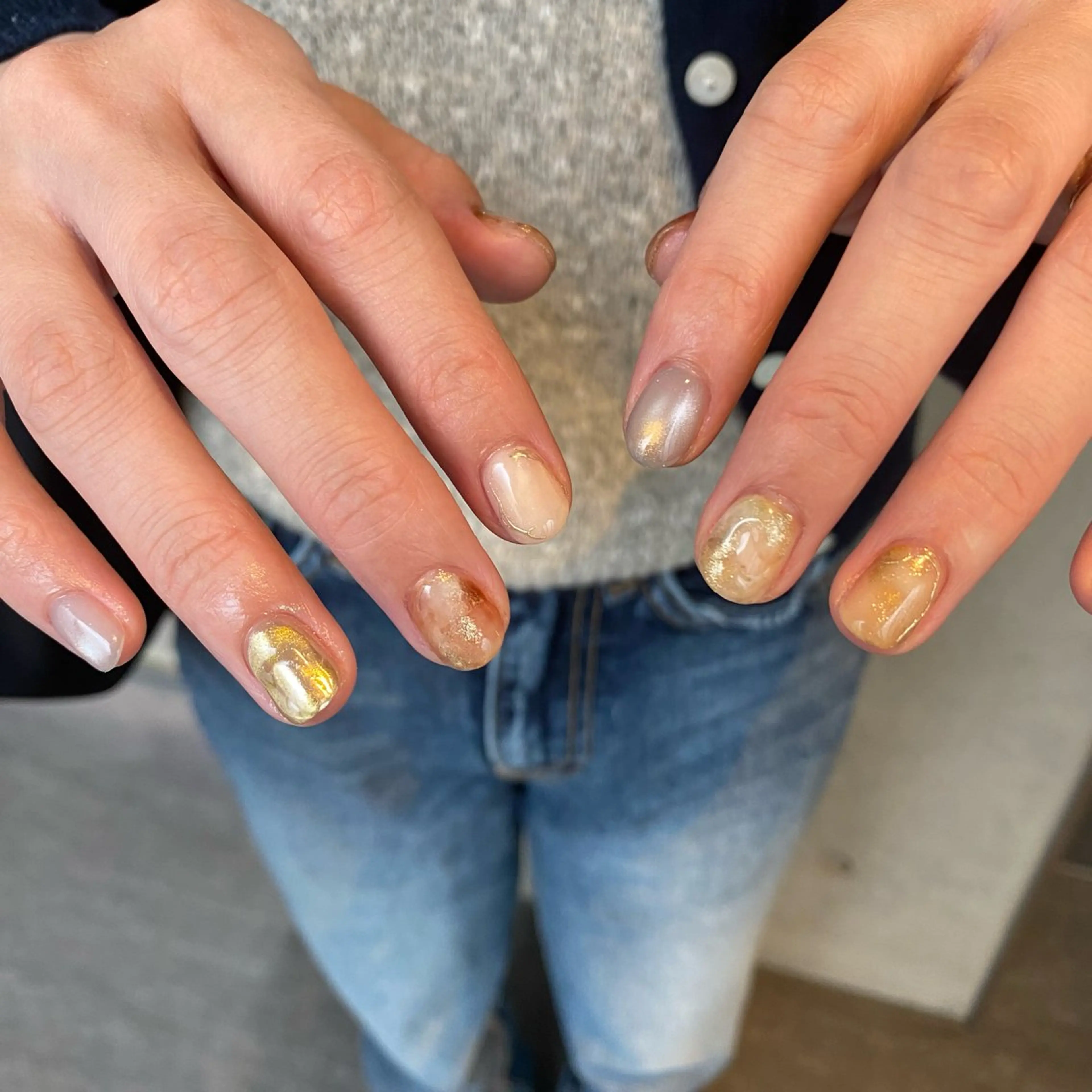 ネイル Yu_me北堀江店所属・Yu_me北堀江 shinoのネイルデザイン