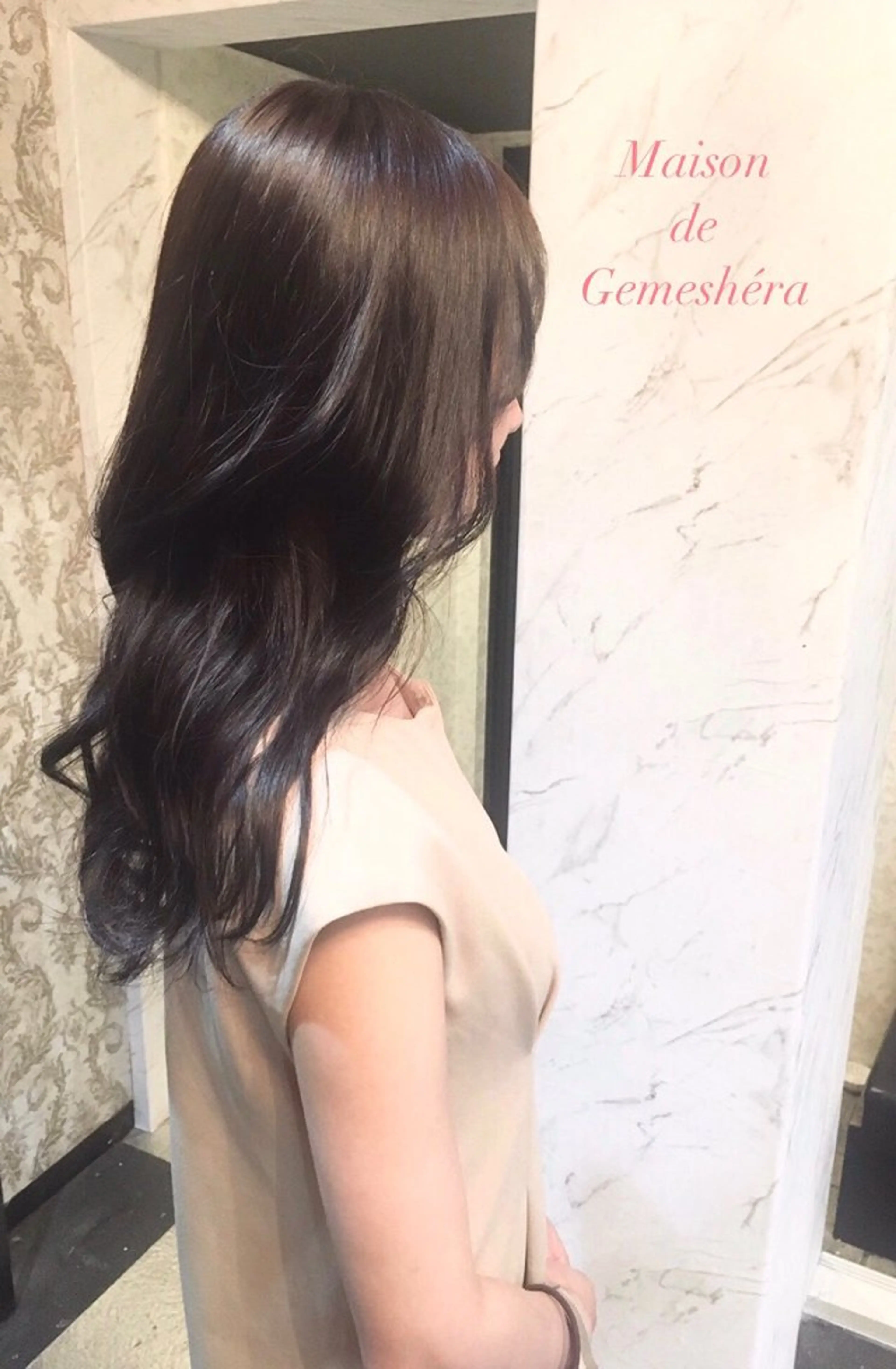 ロング 韓国風ヘア Maison de  Gemeshe'ra所属・🗝髪質改善×カット 🪄Ji_yeongのヘアスタイル
