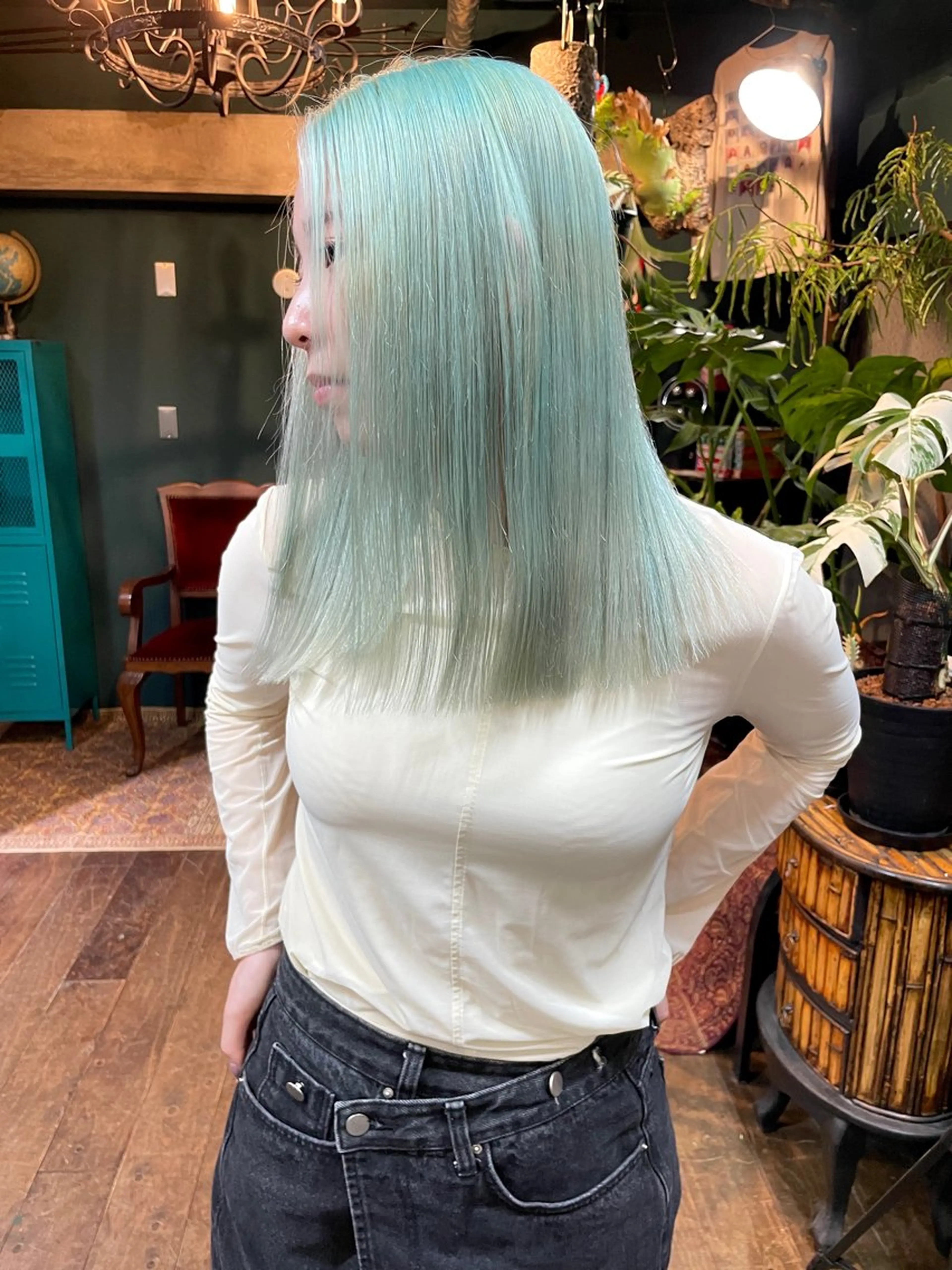 セミロング カット ヘアカラー トリートメント vivre libre所属・vivre libreのヘアスタイル