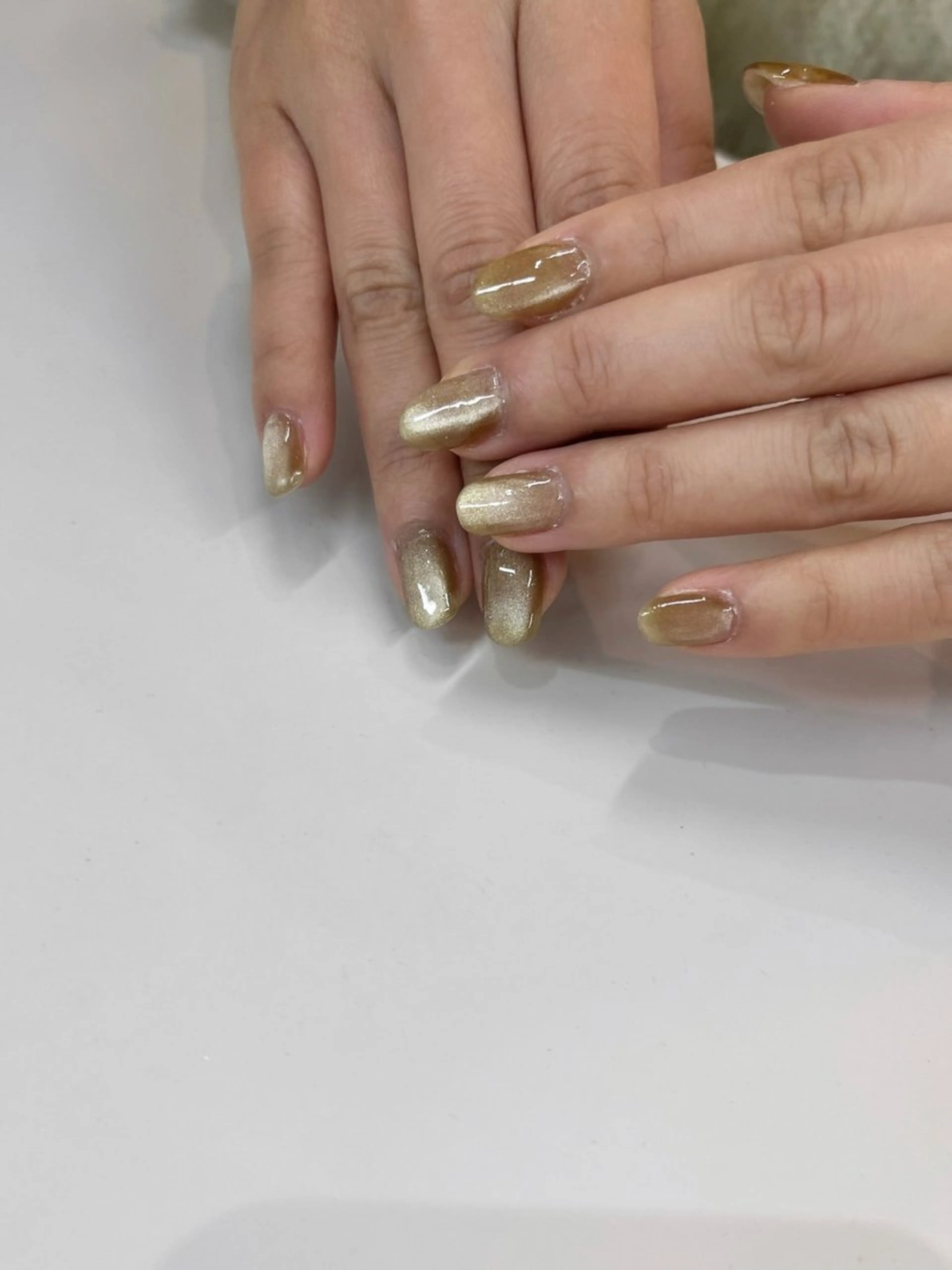 ネイル ジェルネイル マグネットネイル パラジェル ハンドネイル chipie yuuのネイルデザイン