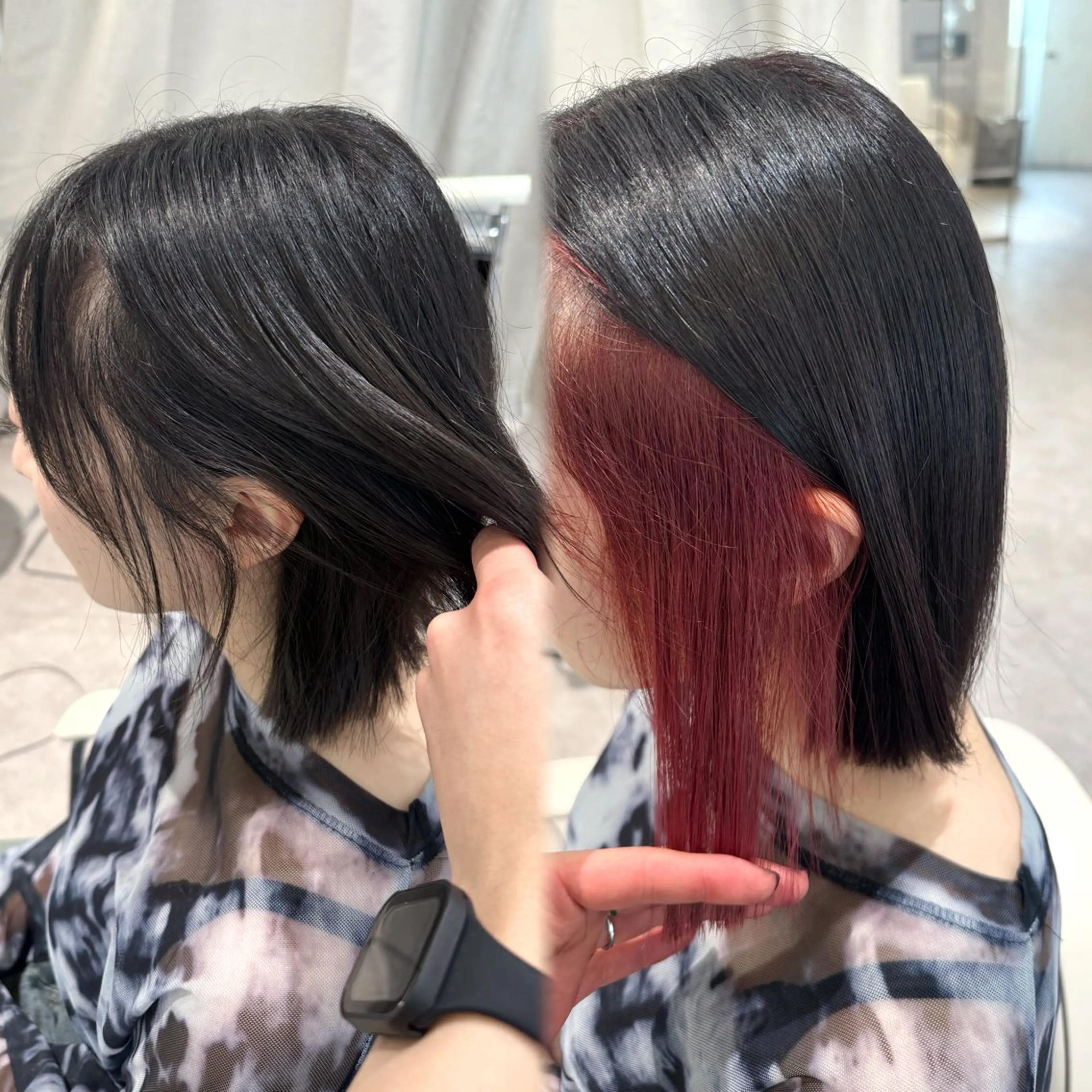 ミディアム siu 🐺のヘアスタイル