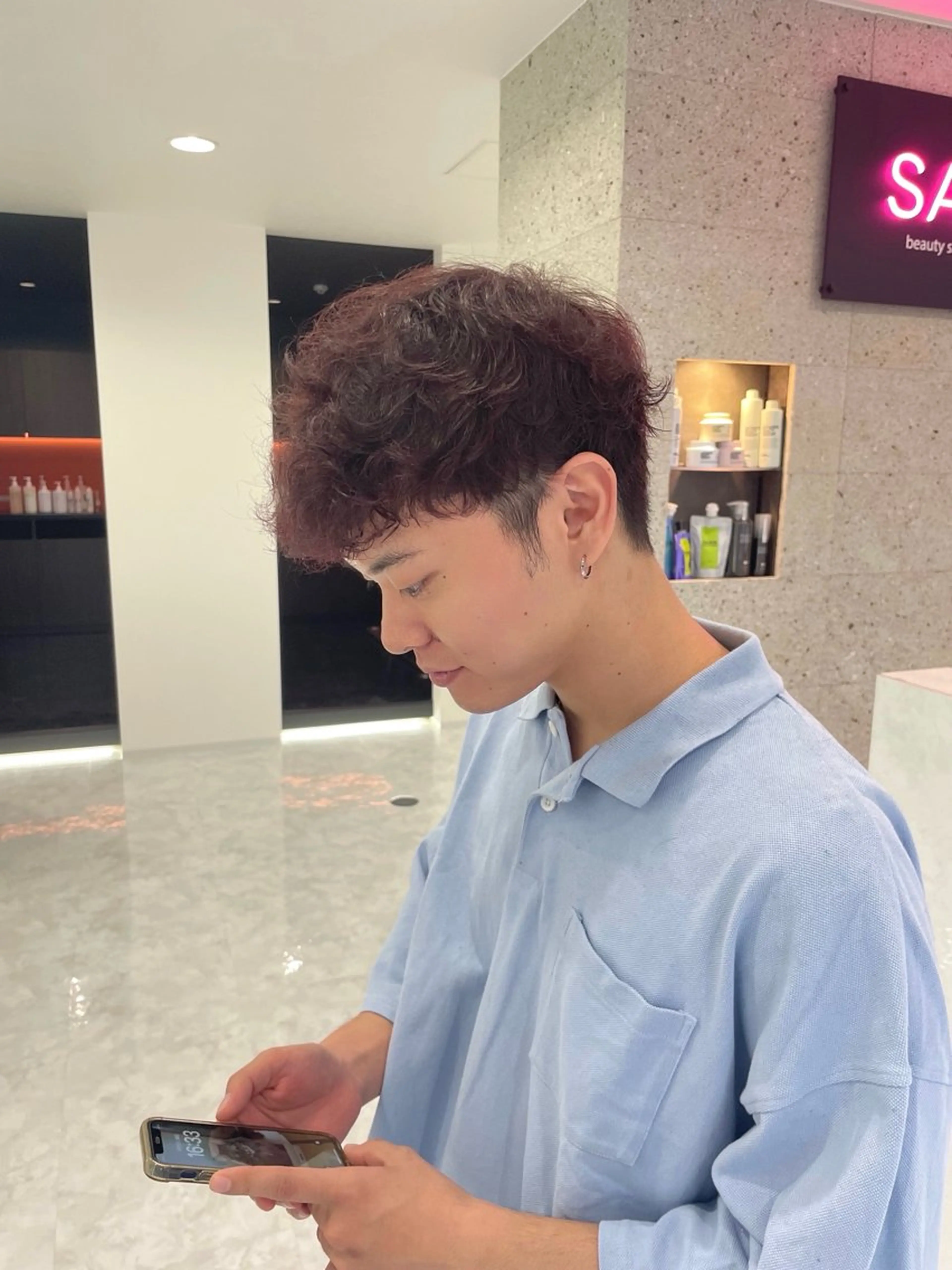 メンズカラー🐺🖤の写真