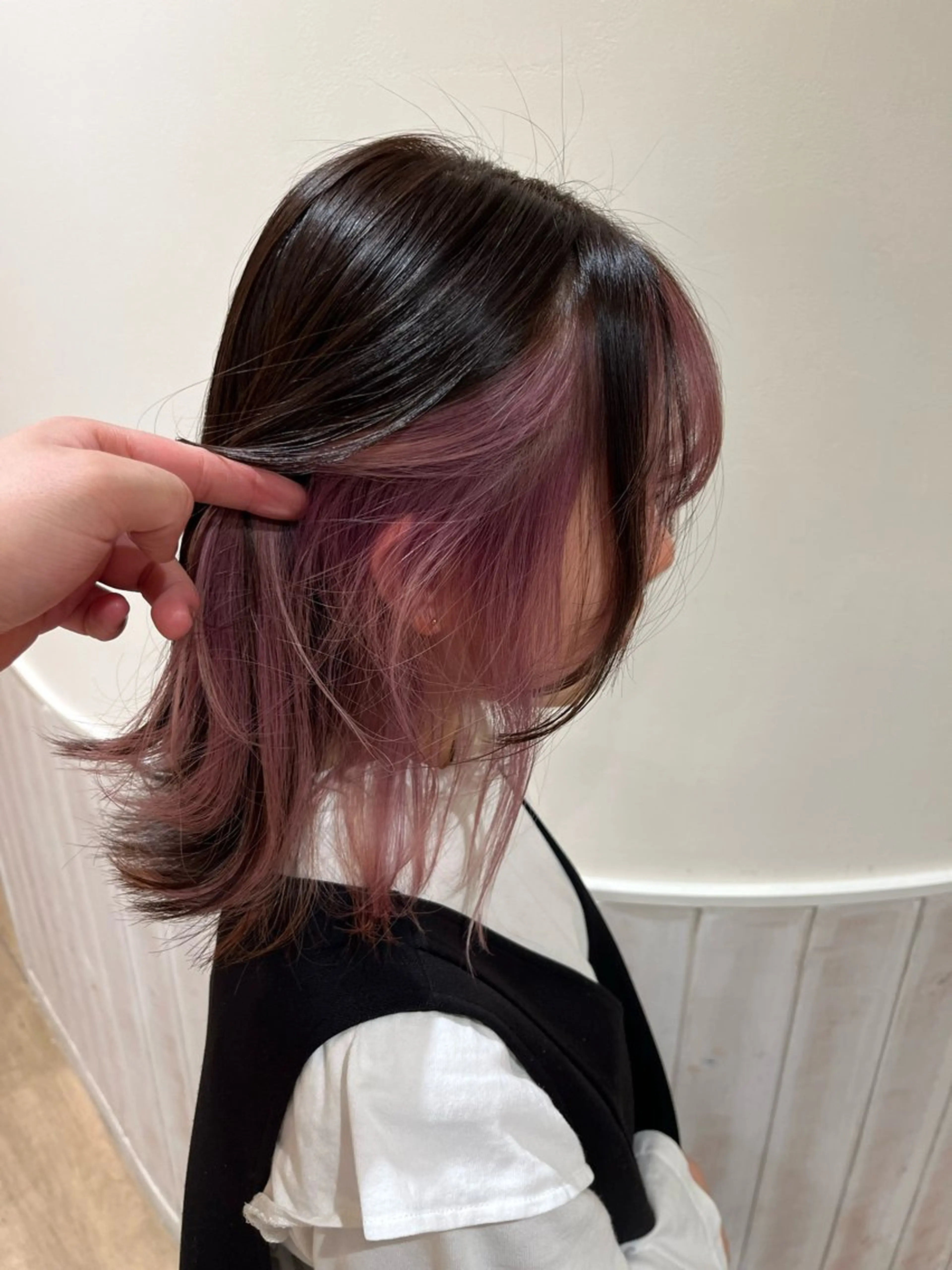 セミロング 🦕望月渉🦕 パーマ🌪️ブリーチのヘアスタイル