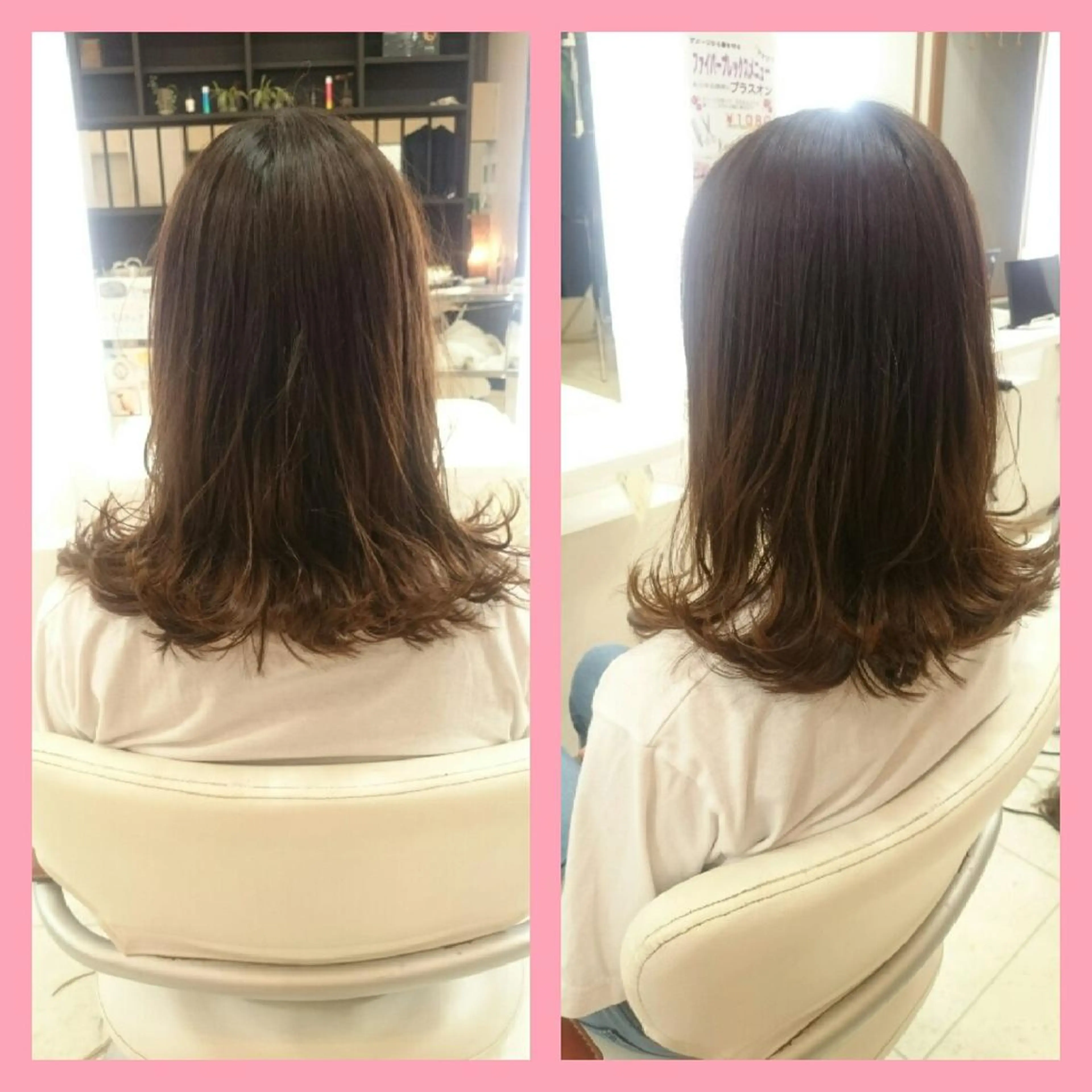 セミロング ｷﾝｼﾞｮｳ ｴﾅﾐのヘアスタイル