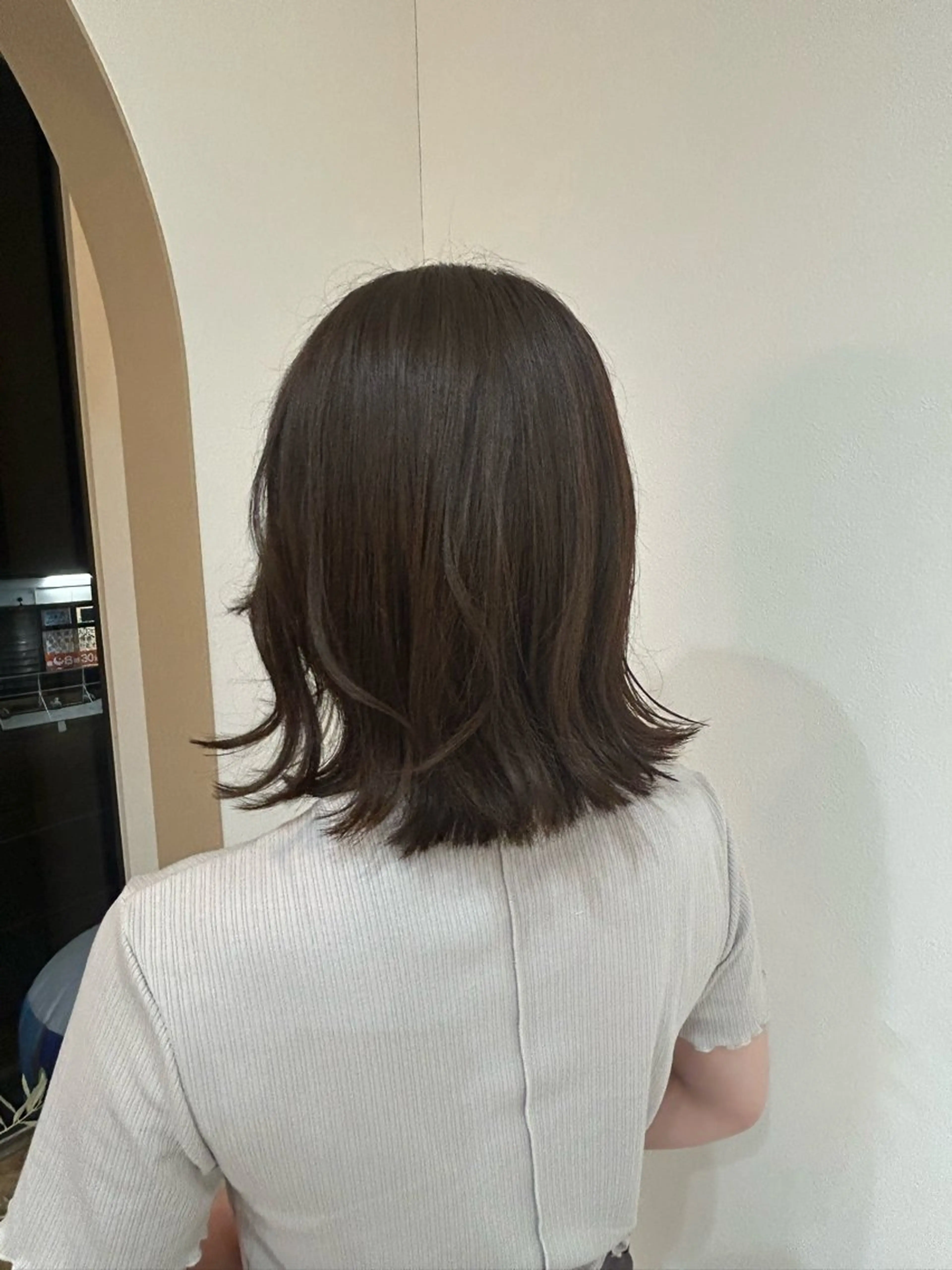 ミディアム LUVISM 神田こころのヘアスタイル