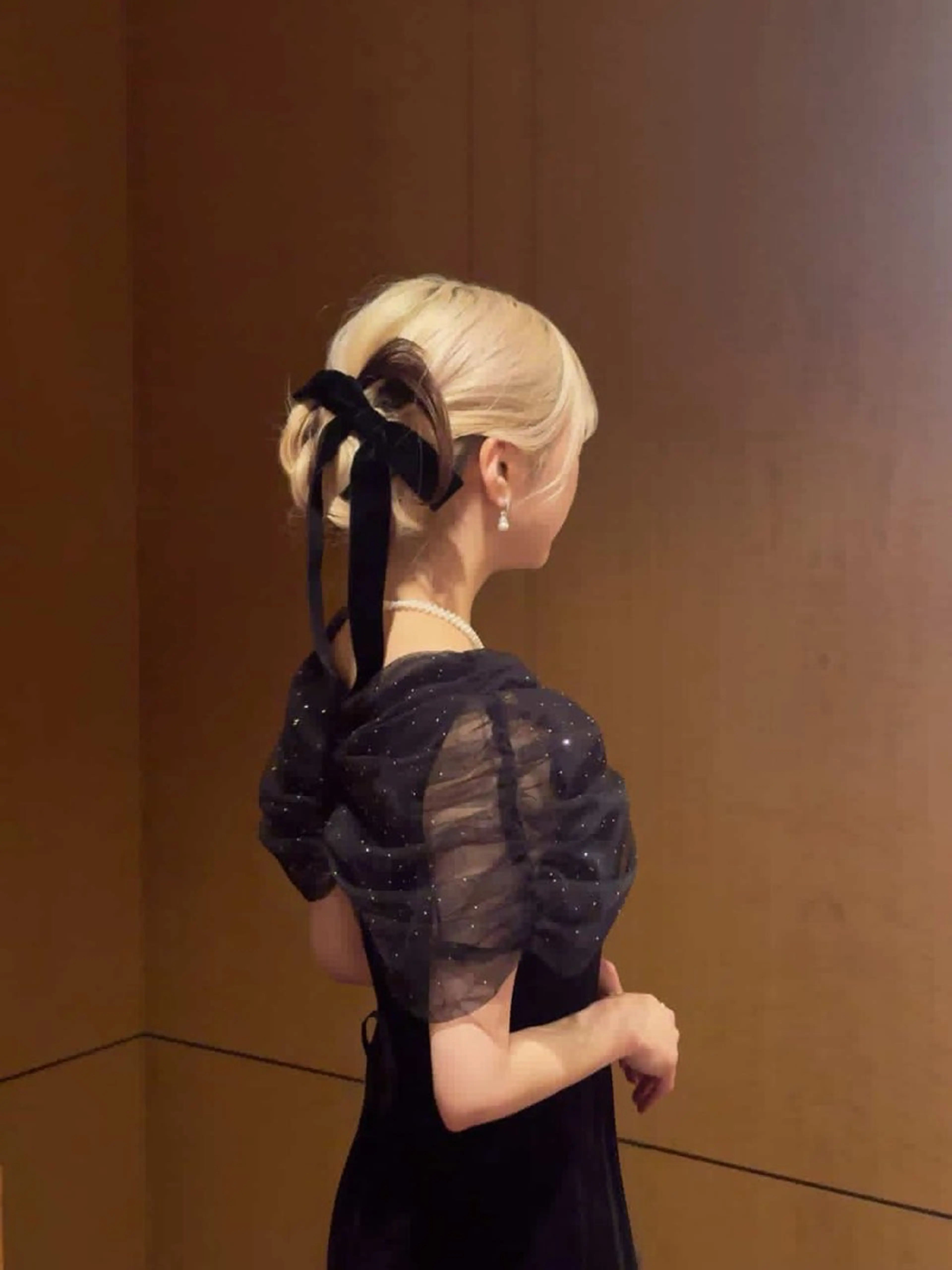 ロング ヘアアレンジ ヘアセット 顔周り/透明感/銀座 🩵りのせのヘアスタイル