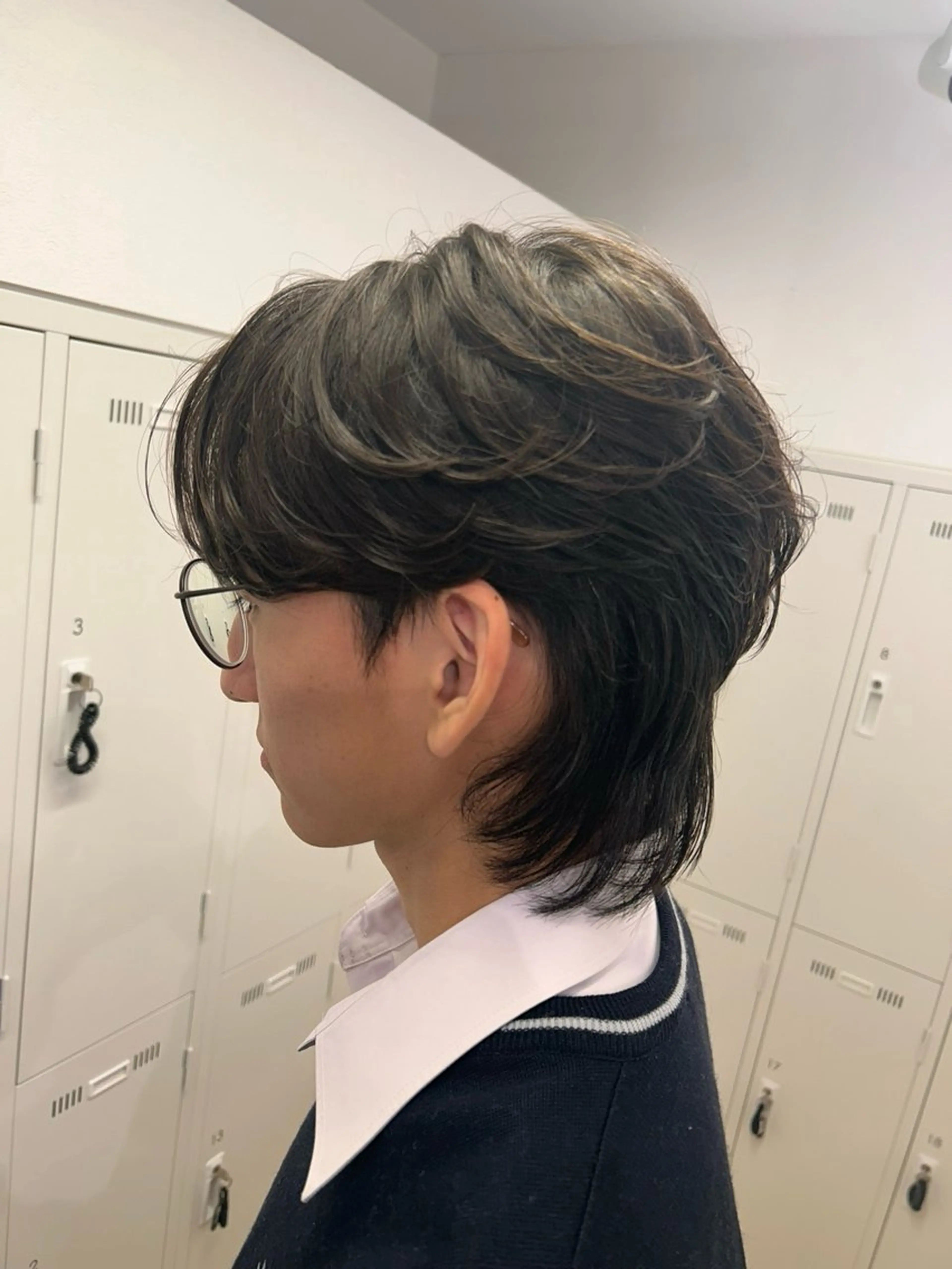 ミディアム パーマ メンズ カット パーマ ♠️メンズ特化／ 社 由樹♠️のヘアスタイル