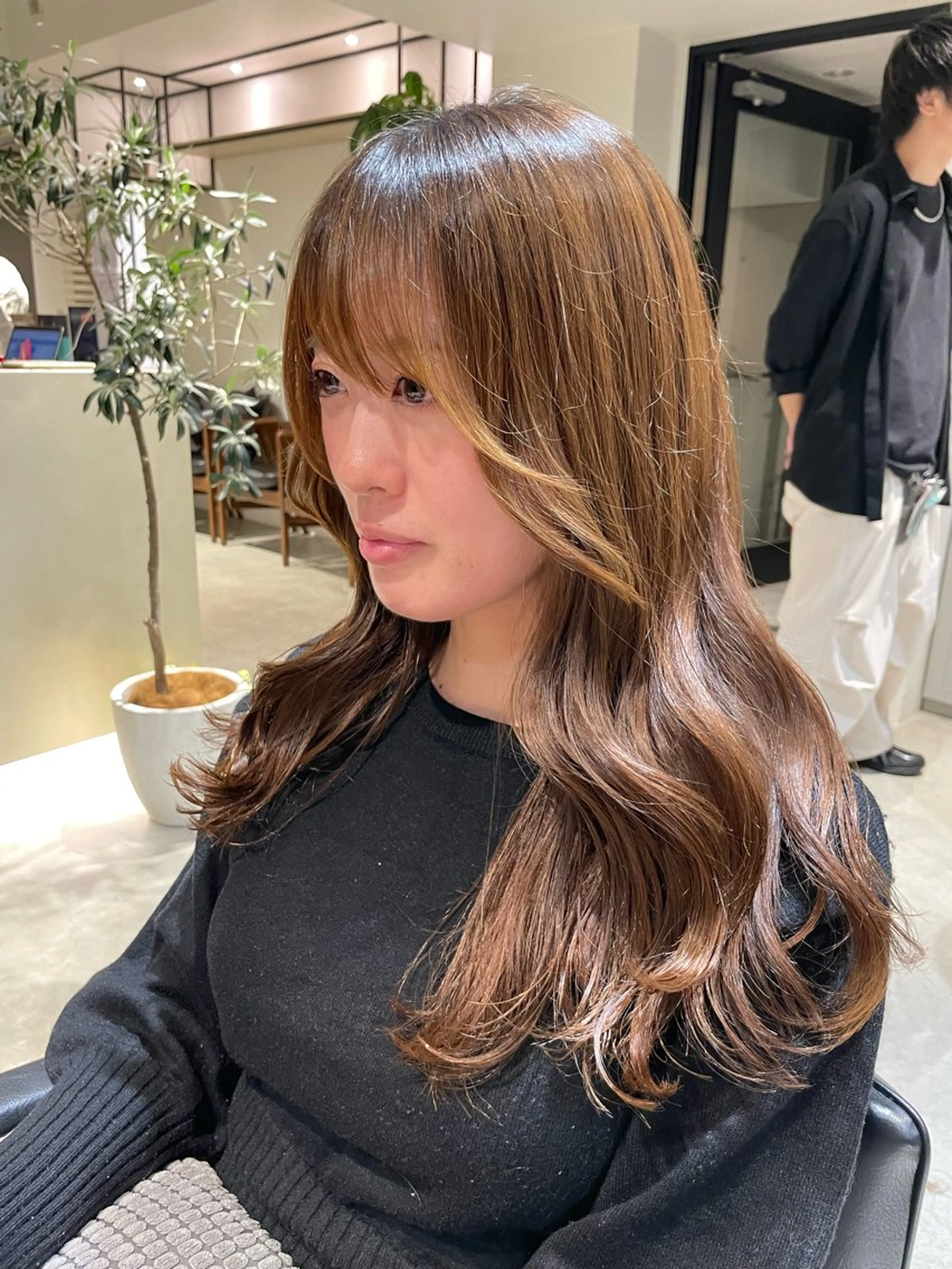 【minimo限定】✨似合わせレイヤーカット✨(鎖骨より下の長さ)🌈トリートメントサービス🌈の写真