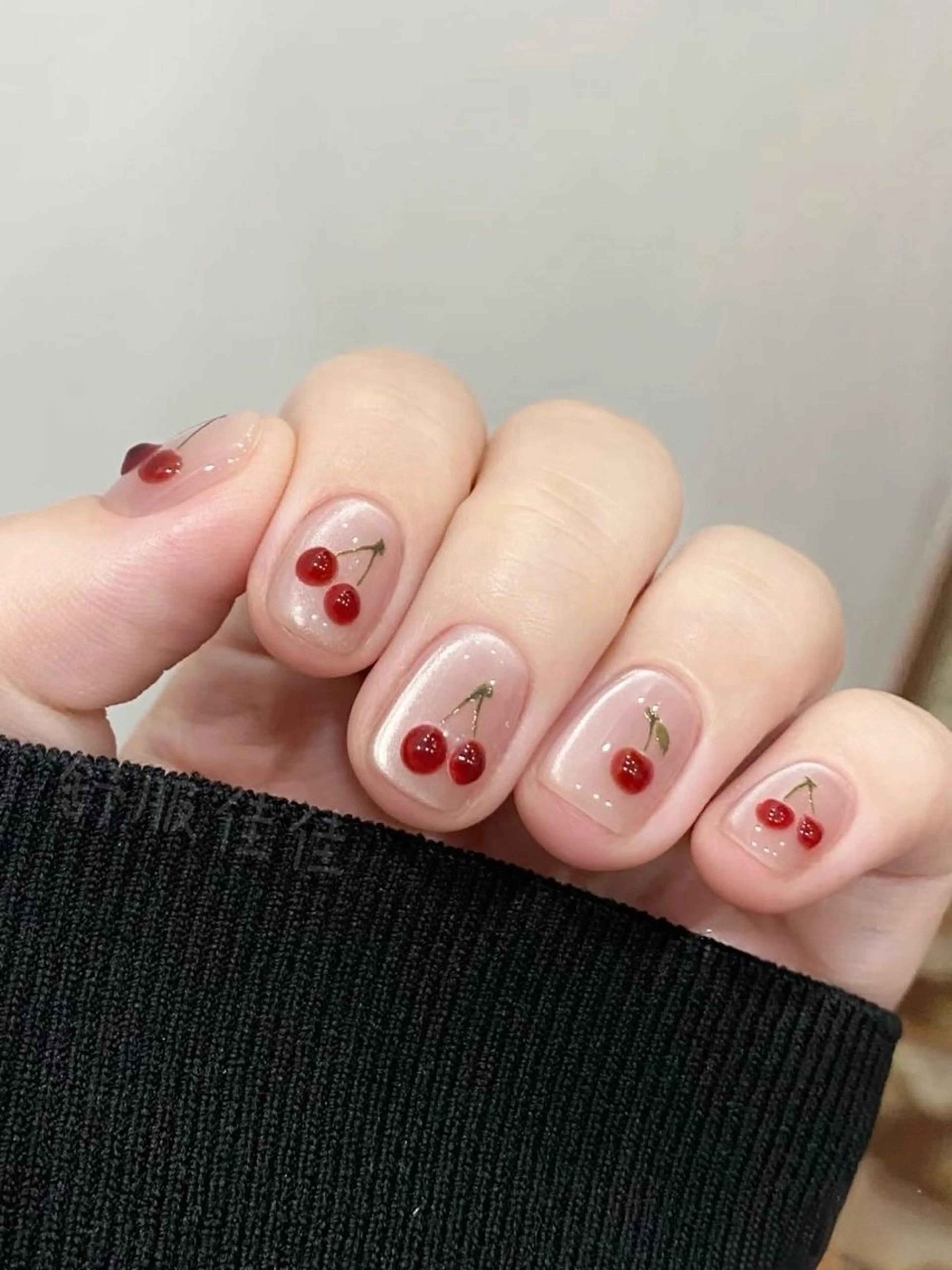 ネイル 長さ出し フレンチネイル グラデーション 卒業式 マグネットネイル MIHANA NAILのネイルデザイン