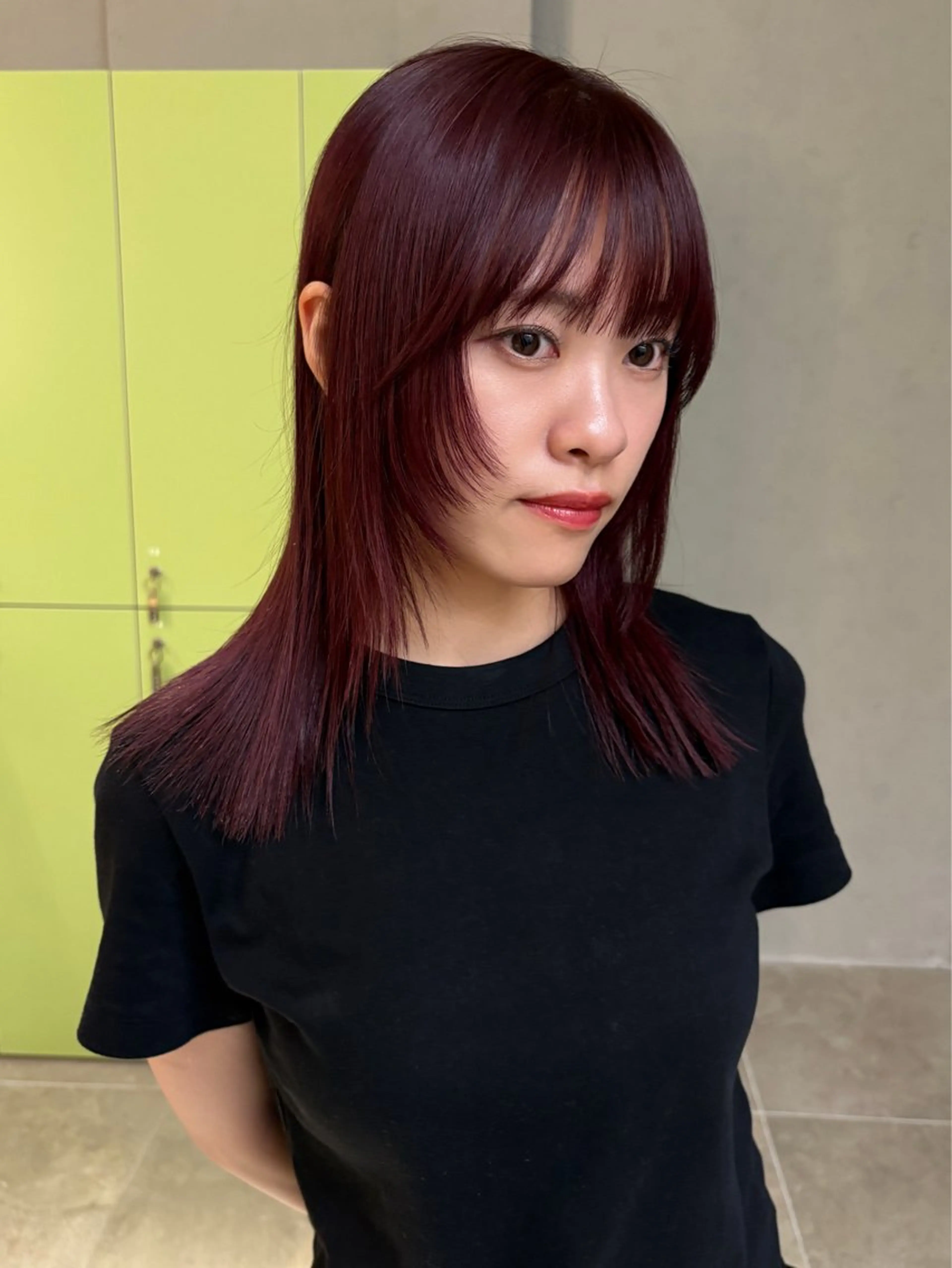 カラー ピンクカラー ピンクパープル 🩰ことり/暖色 カラー/MUKU🩰のヘアスタイル