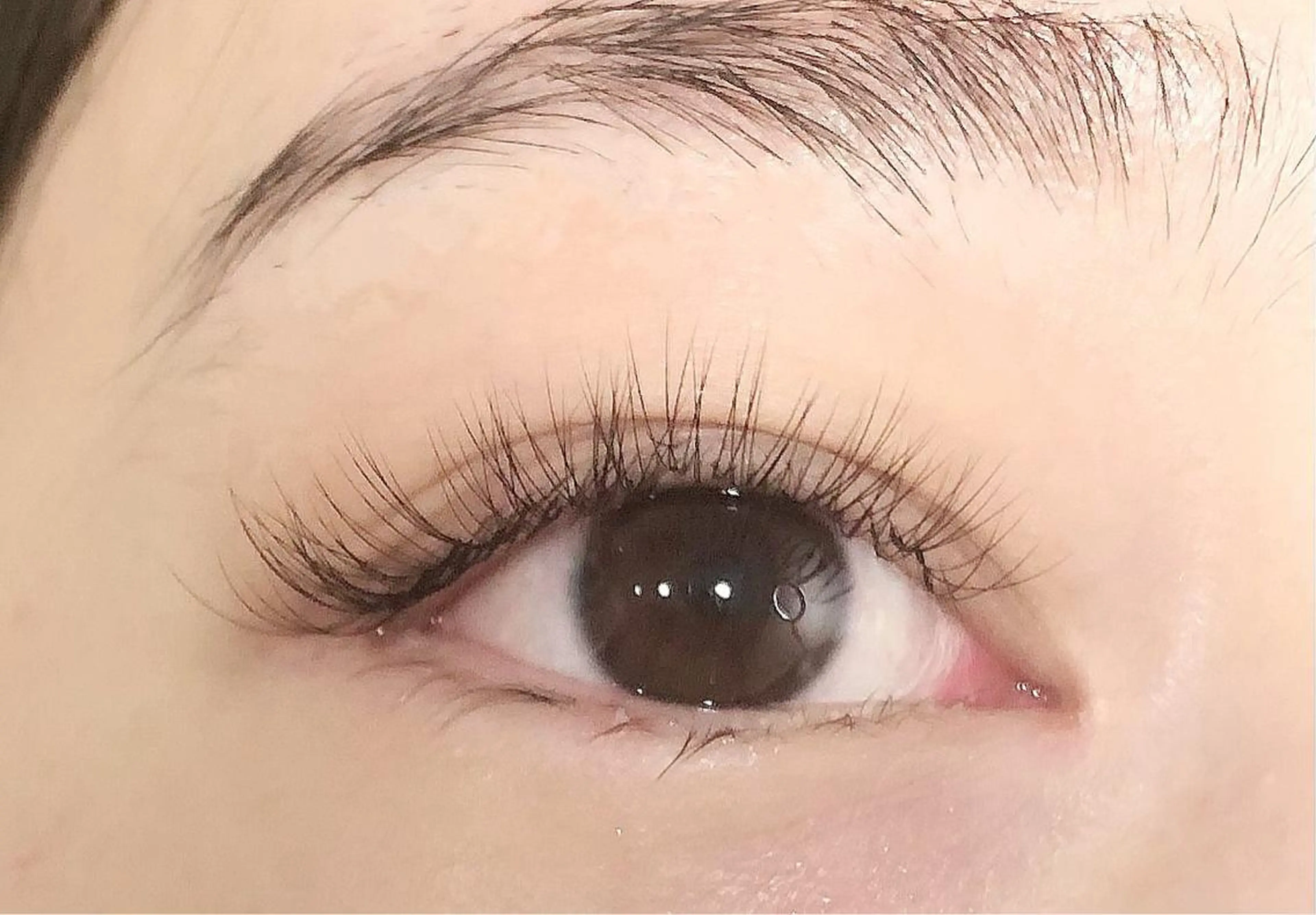 マツエク・マツパ ナチュラル 一重×まつ毛パーマ マツエク LICO NAIL&EYELASH 名古屋店所属・LICO marikaのマツエク・マツパデザイン