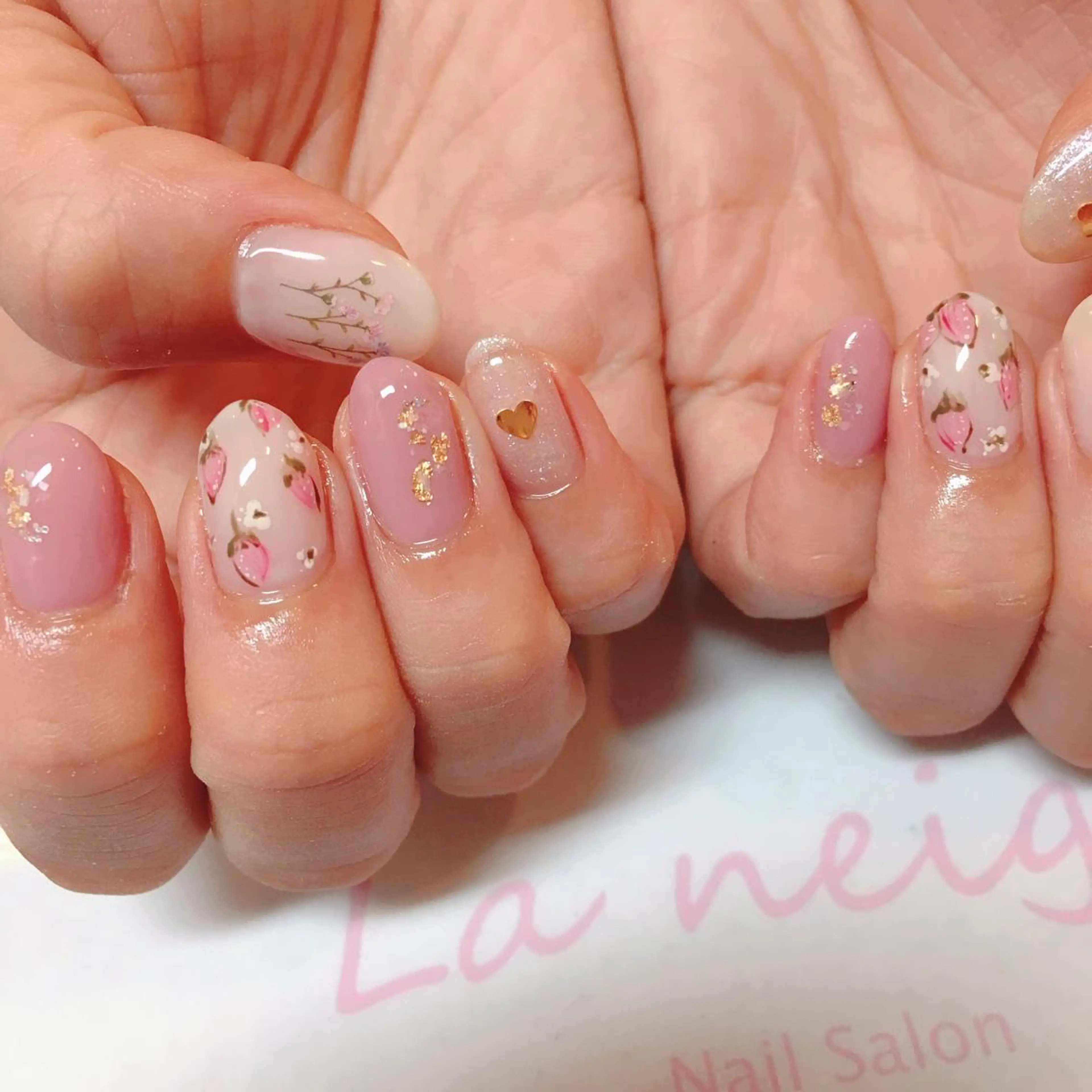 ネイル La neige* yuki 🥯🍑のネイルデザイン