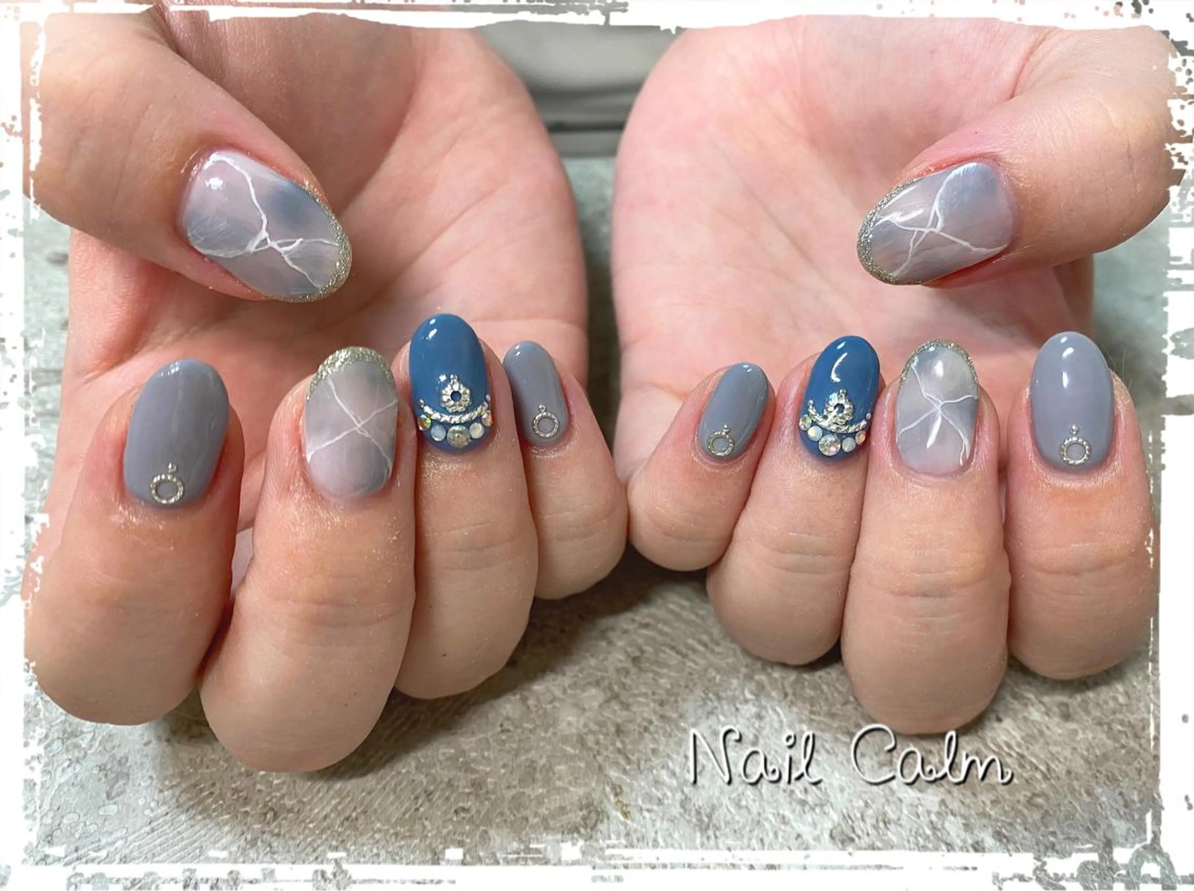 ネイル アートネイル ハンドネイル Nail Calm所属・プライベートサロン Calmのネイルデザイン