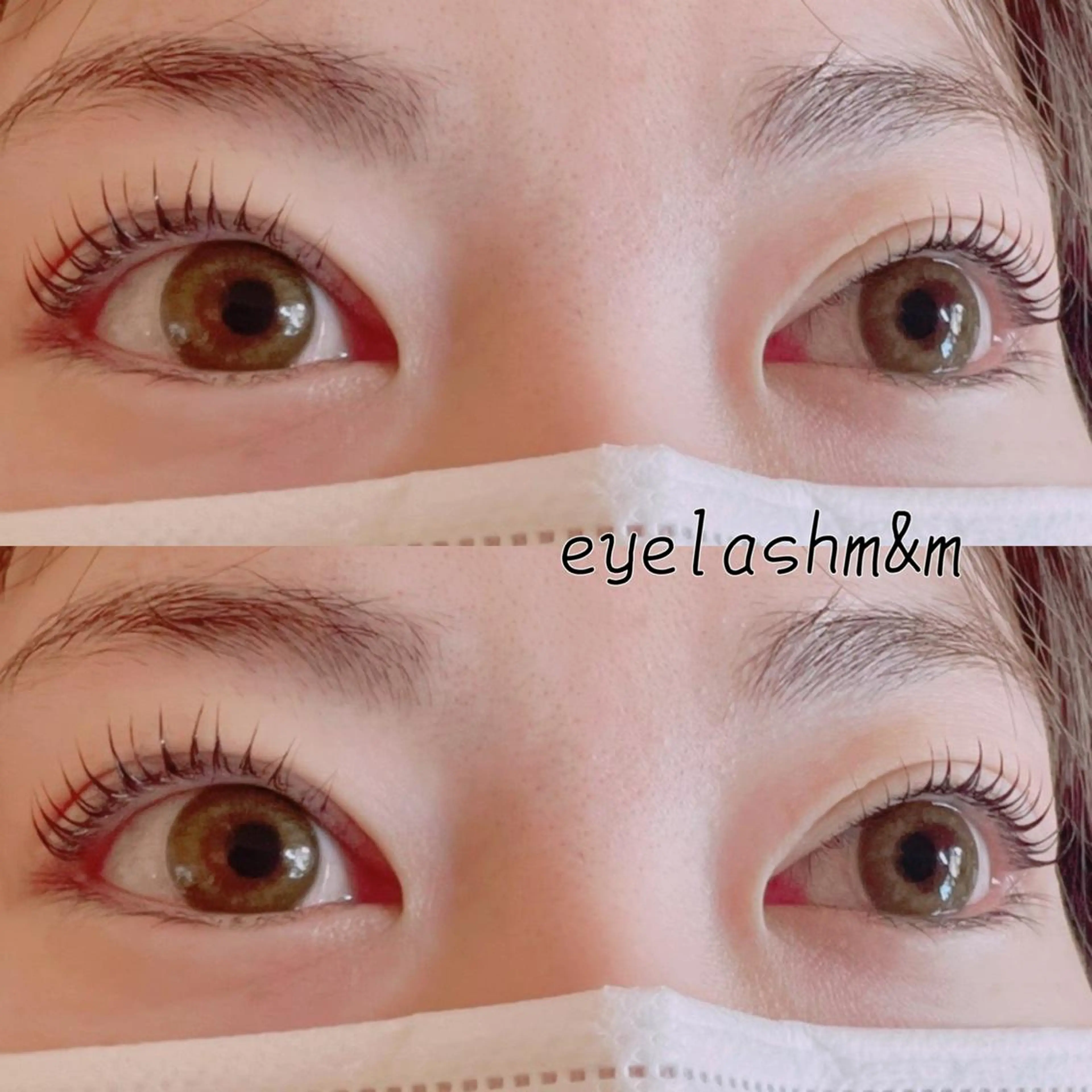 マツエク・マツパ まつげパーマ 一重×まつ毛パーマ Eyelash m&mのマツエク・マツパデザイン