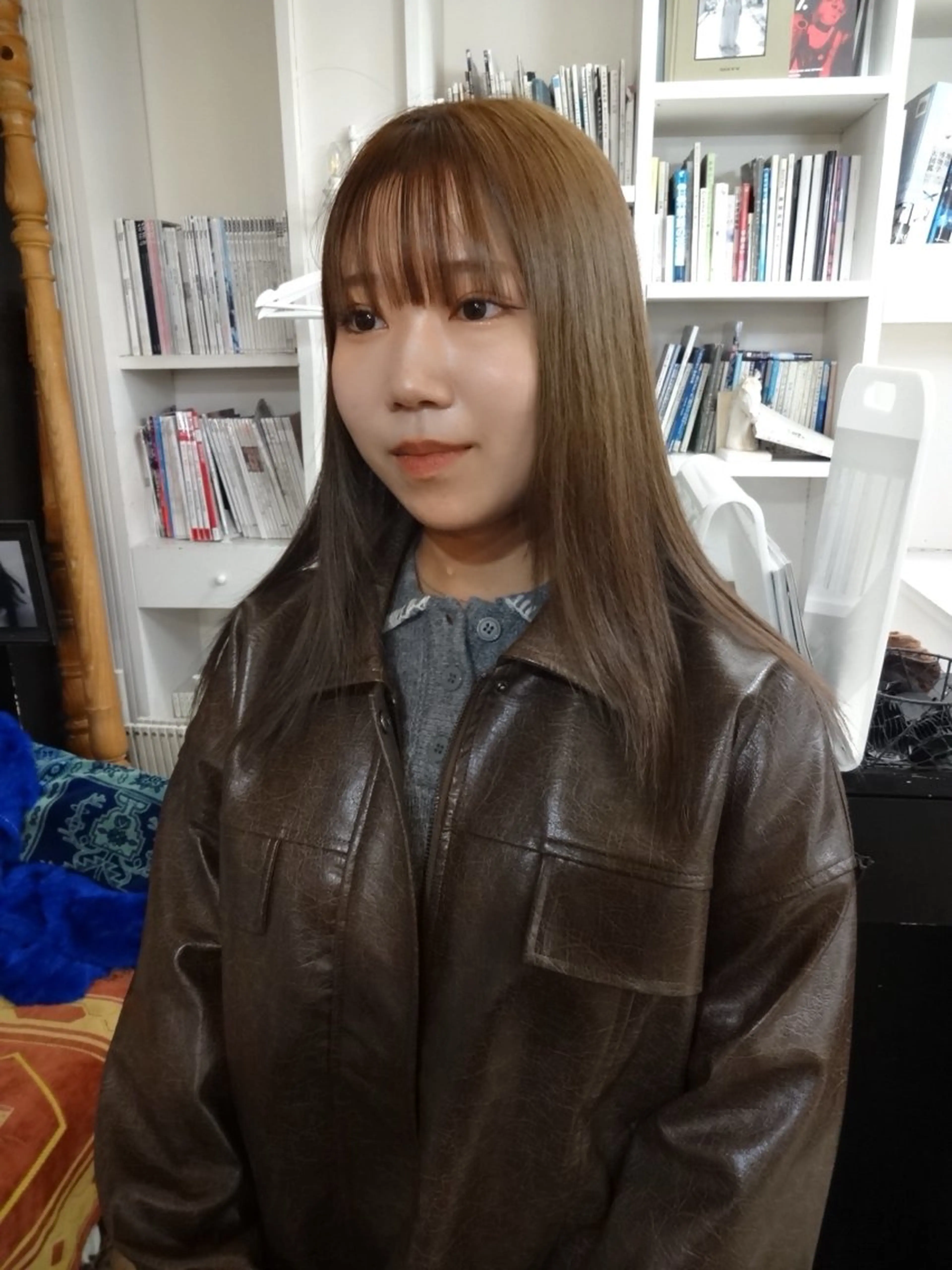 セミロング カラー 太田 妃香/岡崎美容室のヘアスタイル