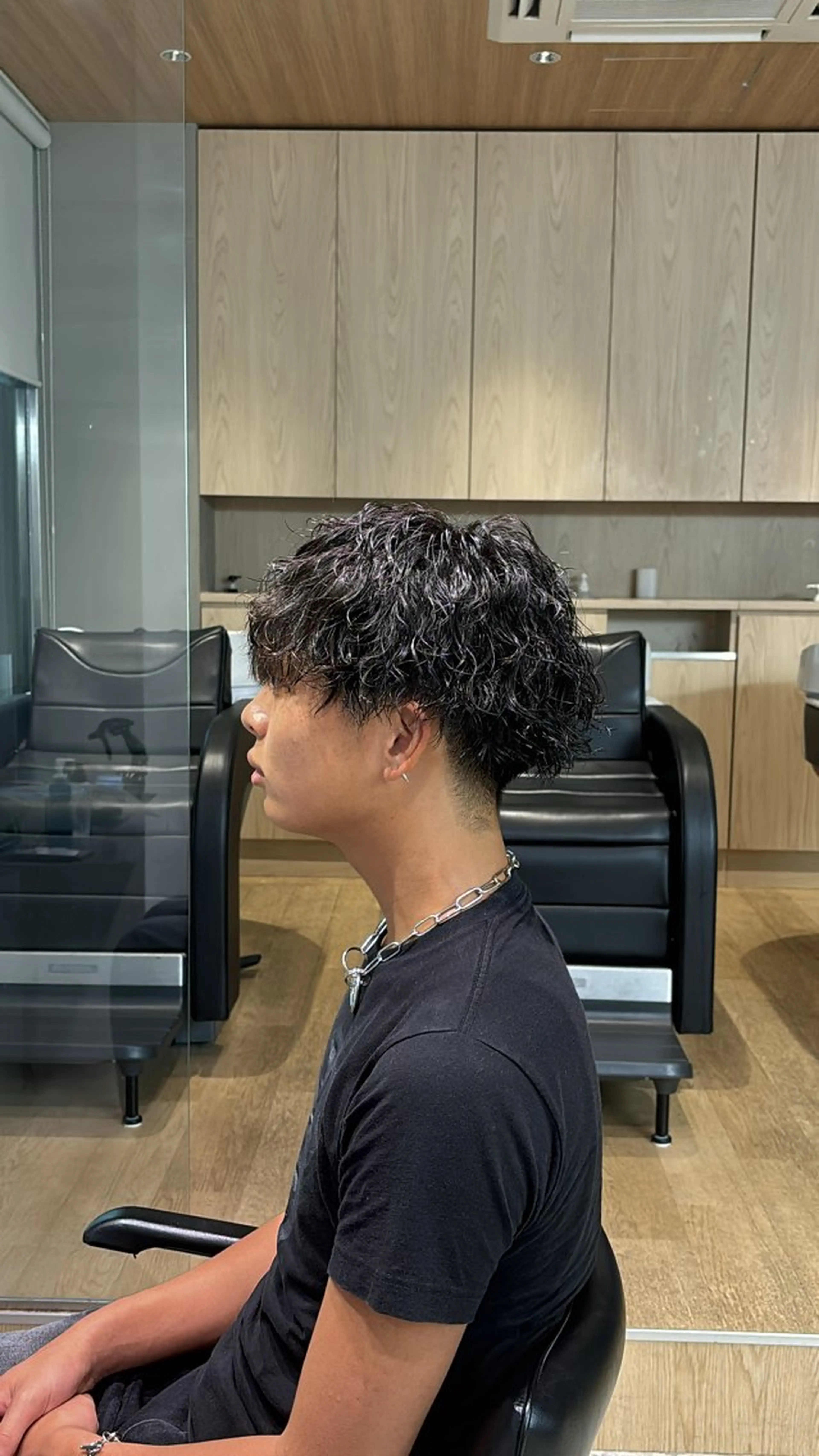 ショート パーマ カット パーマ ☀️fifth天神 英令🌙のヘアスタイル