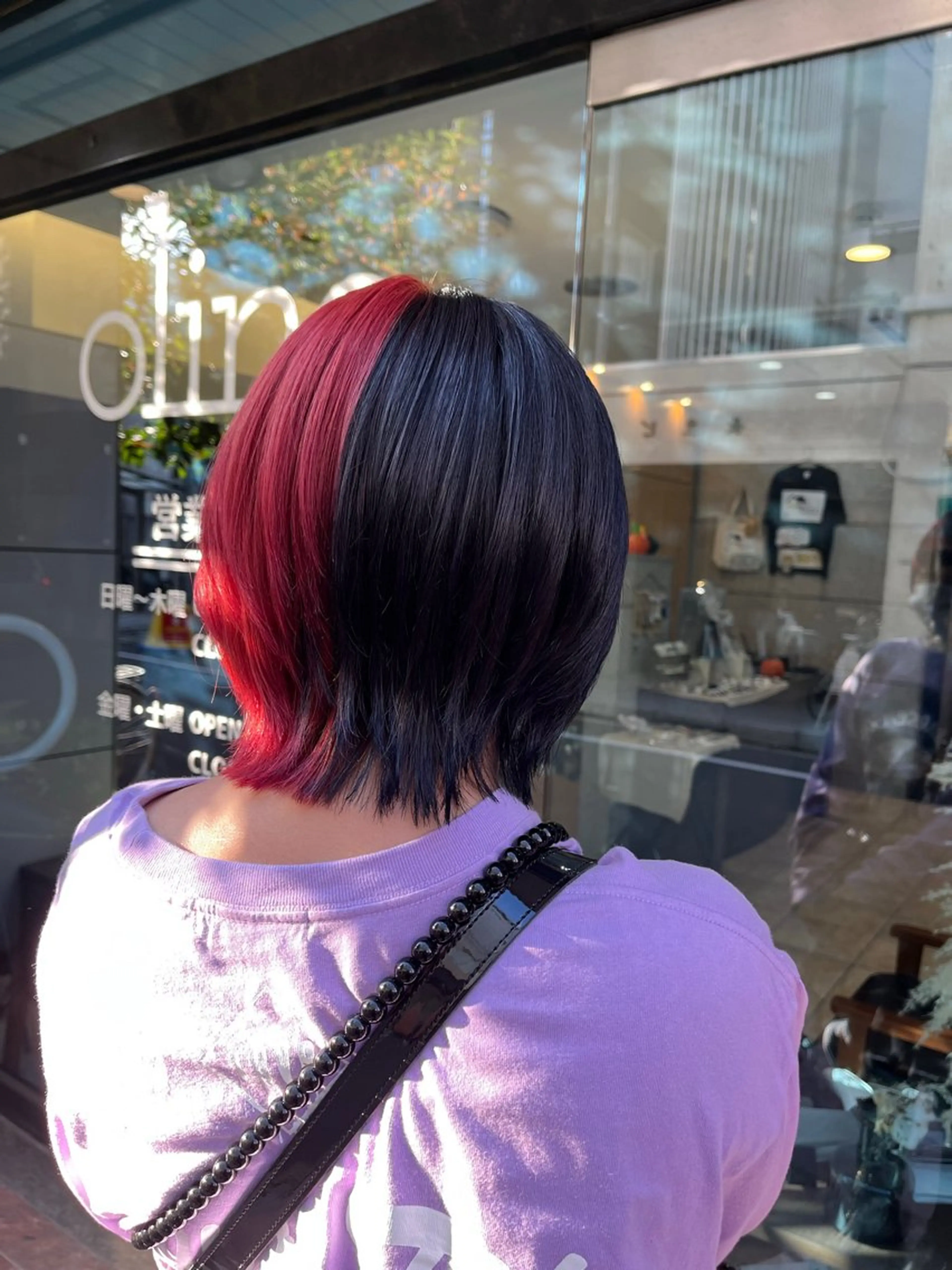 ミディアム カット ヘアカラー トリートメント BUCKS所属・坂谷 BUCKS/縮毛矯正のヘアスタイル