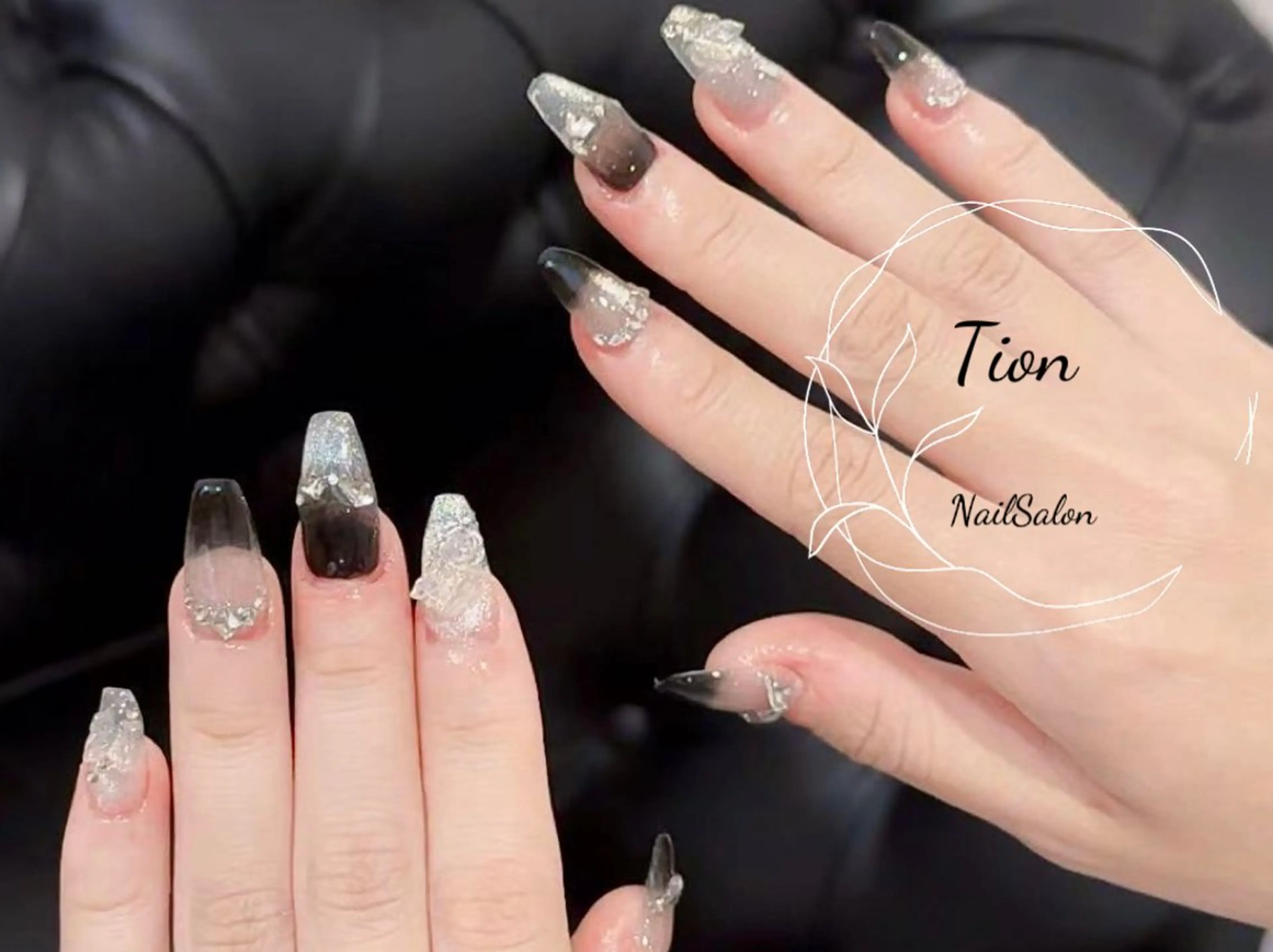 ネイル チークネイル 長さ出し フットネイル フレンチネイル ジェルネイル Nailsalon Tion武蔵小杉店所属・Nailsalon Tion武蔵小杉店のネイルデザイン