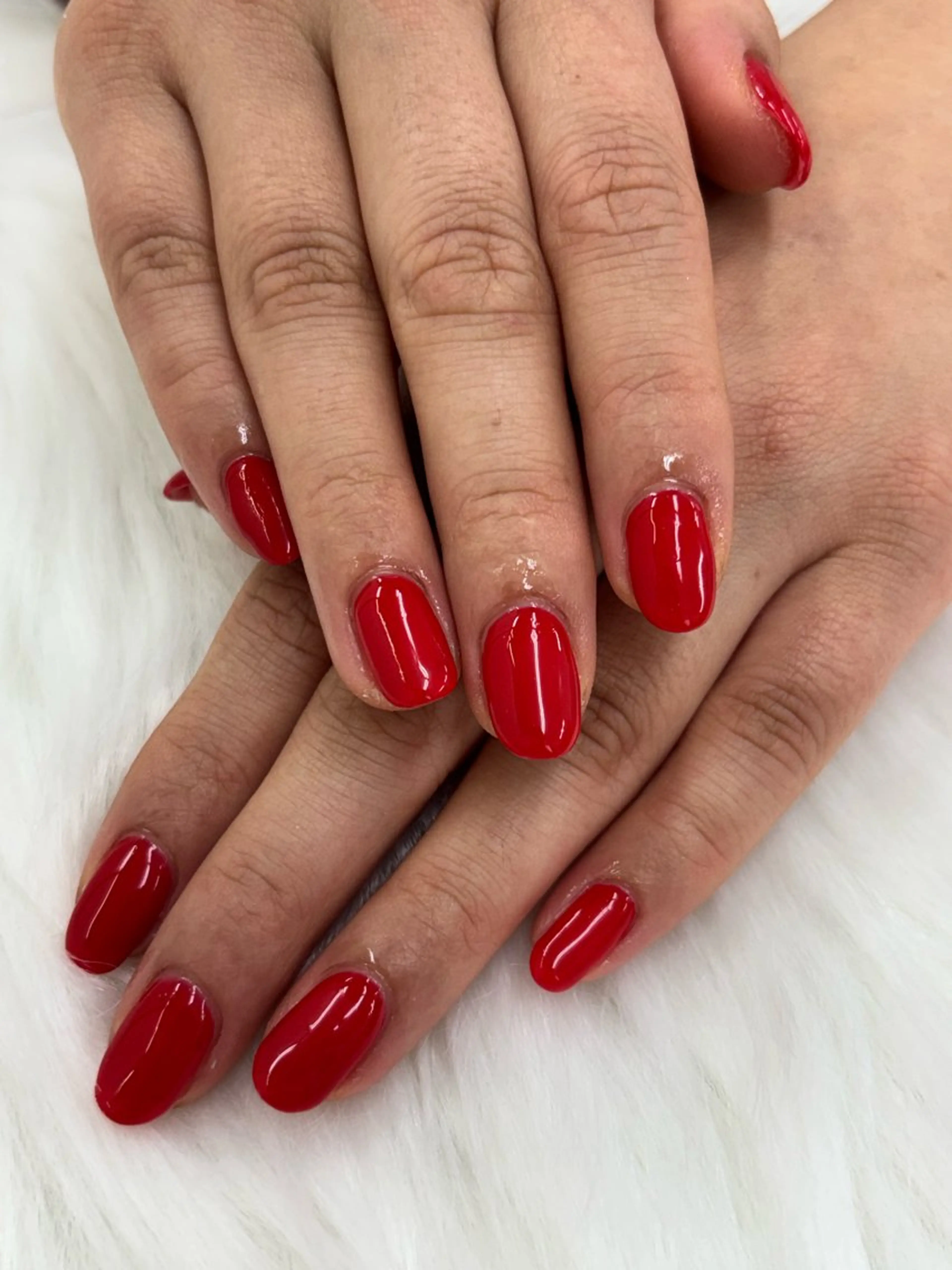 ネイル ワンカラーネイル アンベリール所属・アンベリール FUJIOKAのネイルデザイン