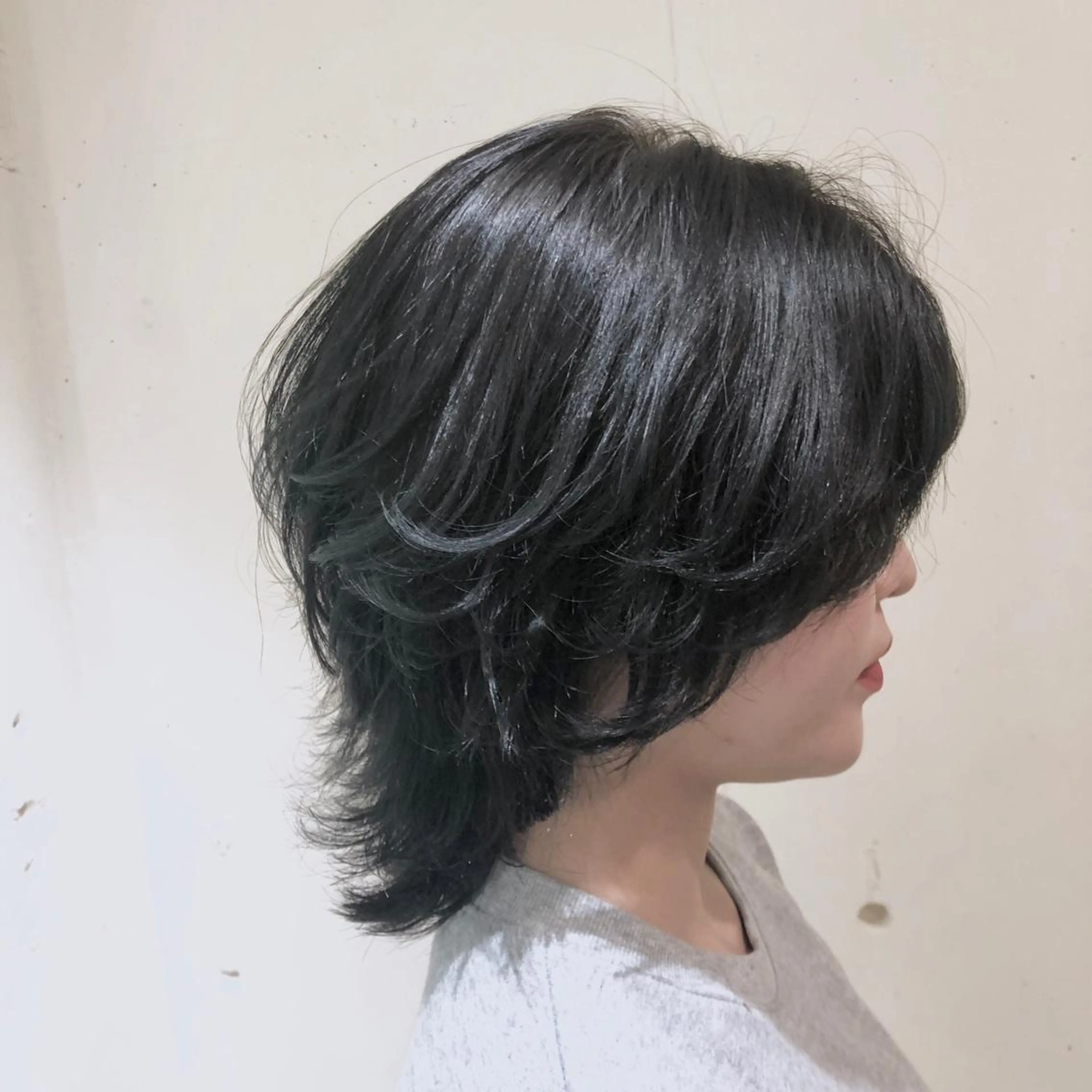 ミディアム カラー パーマ ヘアアレンジ バレイヤージュ ベージュカラー ブリーチ 透明感カラー グラデーションカラー カット ヘアカラー トリートメント 【ツヤ髪美容師】 ツダケイスケのヘアスタイル