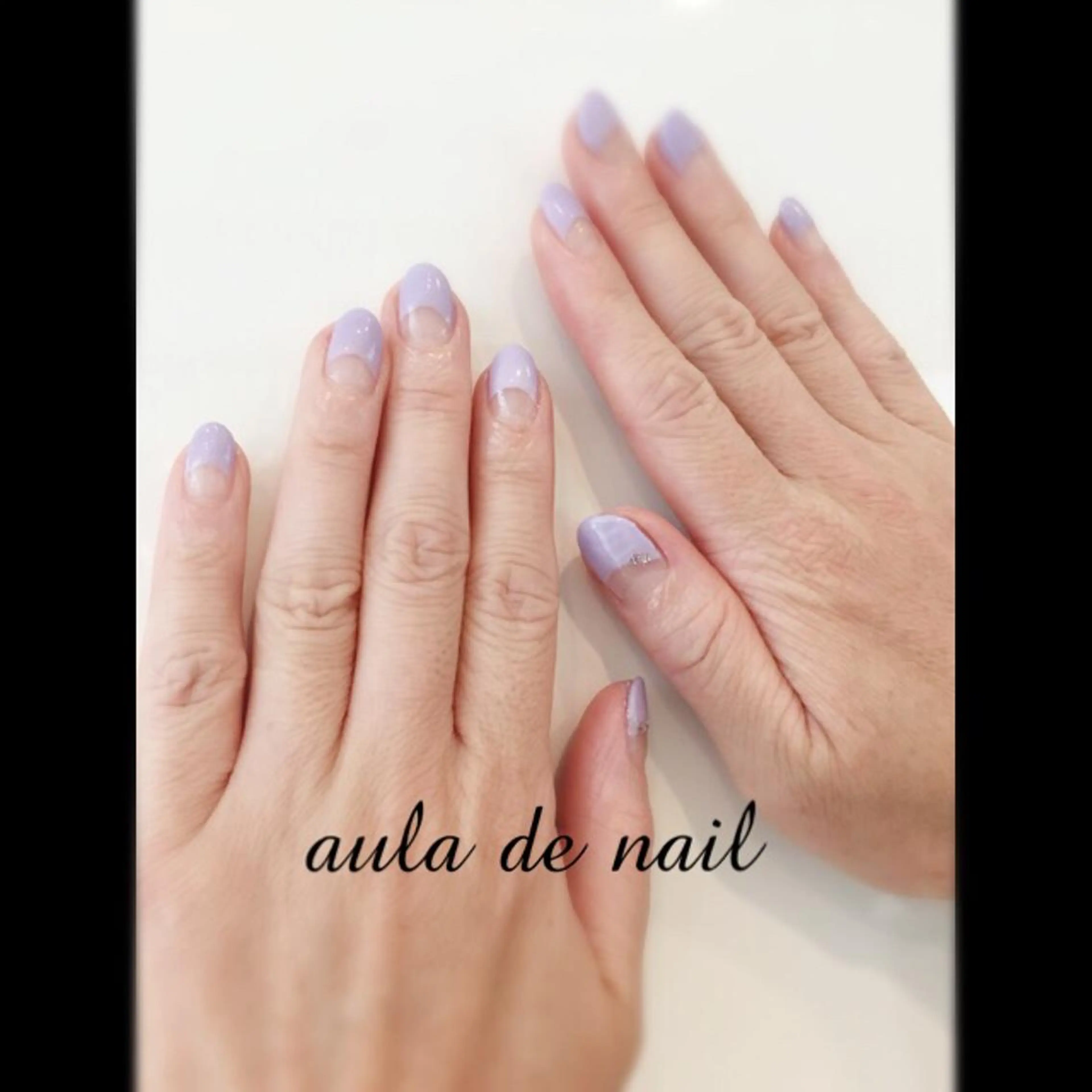 ネイル フレンチネイル auladenail アウラデネイルのネイルデザイン